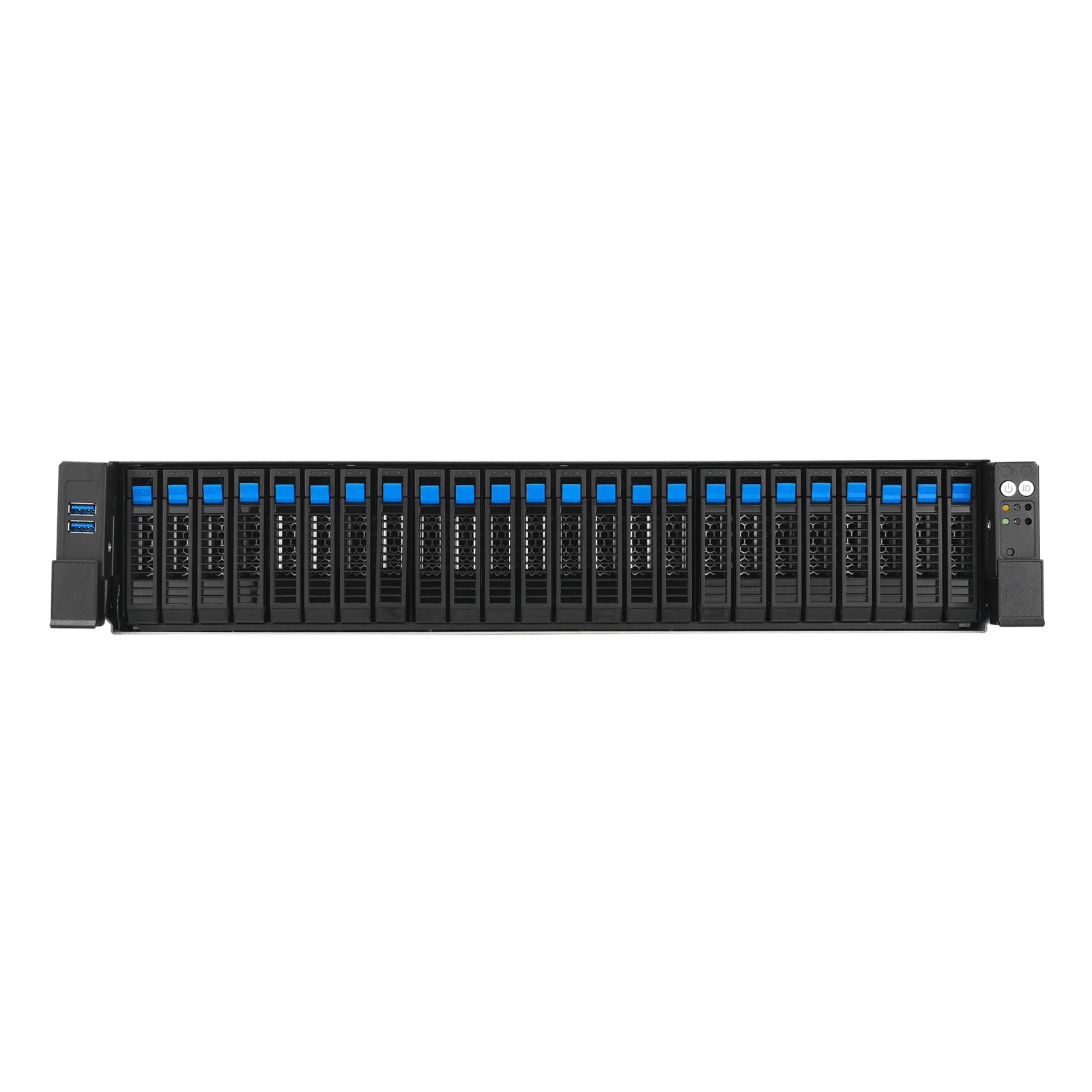 ASUS RS720-E12-RS24G Rack (2 U) Noir, Argent