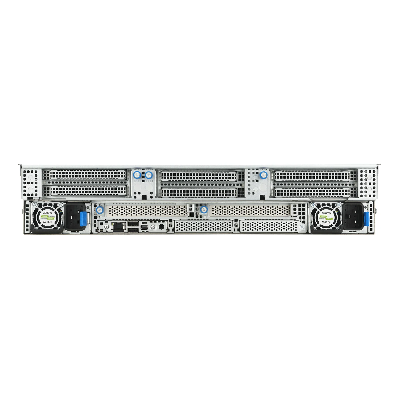 ASUS RS720-E12-RS24G Rack (2 U) Noir, Argent