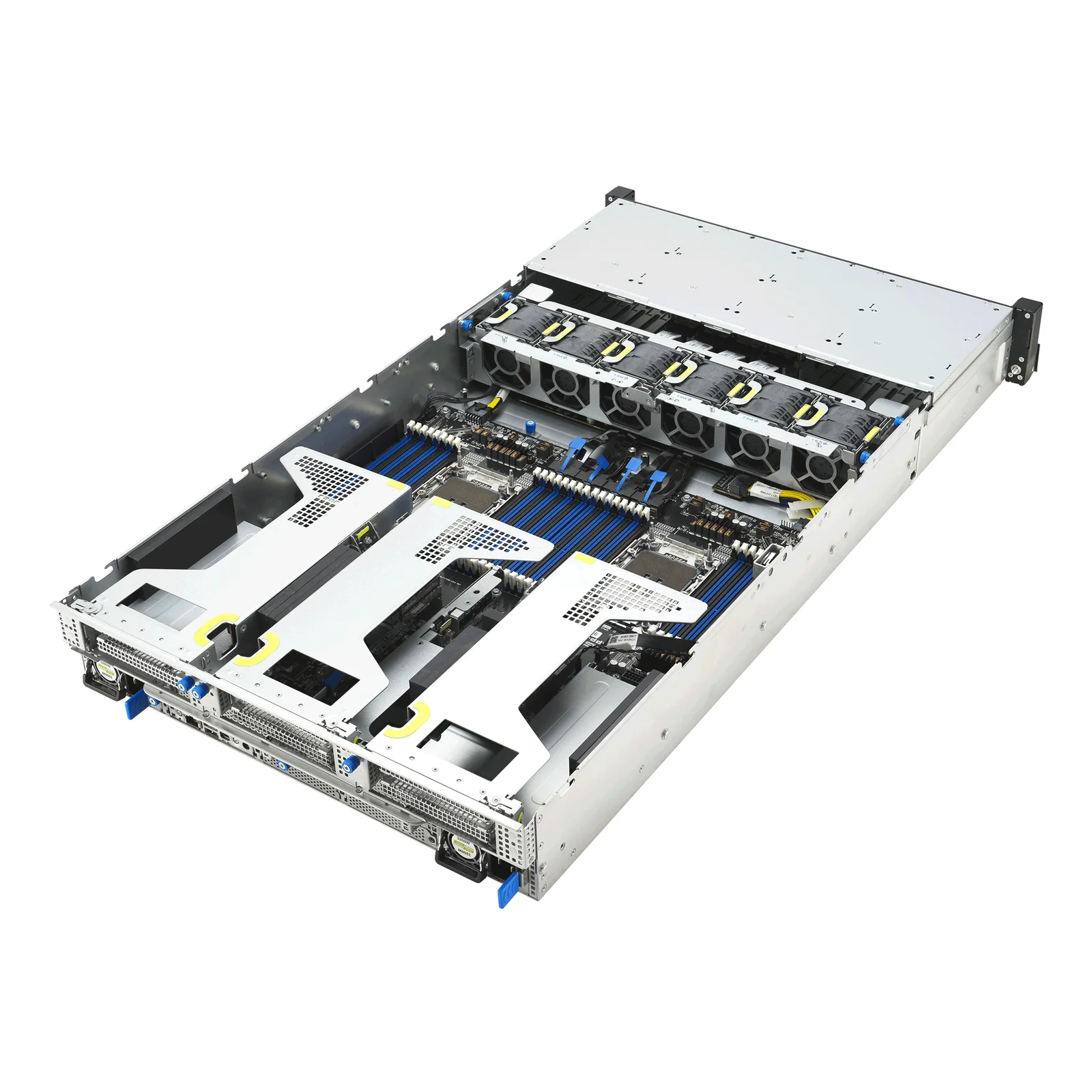 ASUS RS720-E12-RS8G Rack (2 U) Noir, Argent