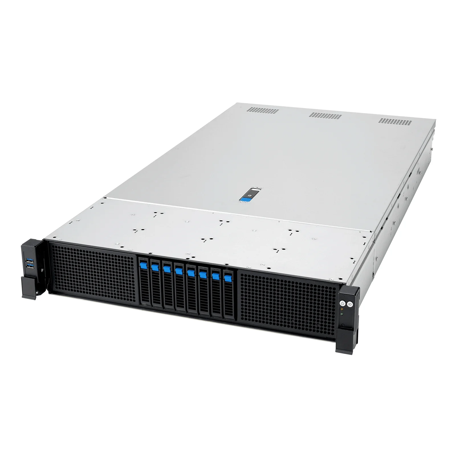 RS720A-E13-RS8G Socket SP5 Rack (2 U) Noir, Argent