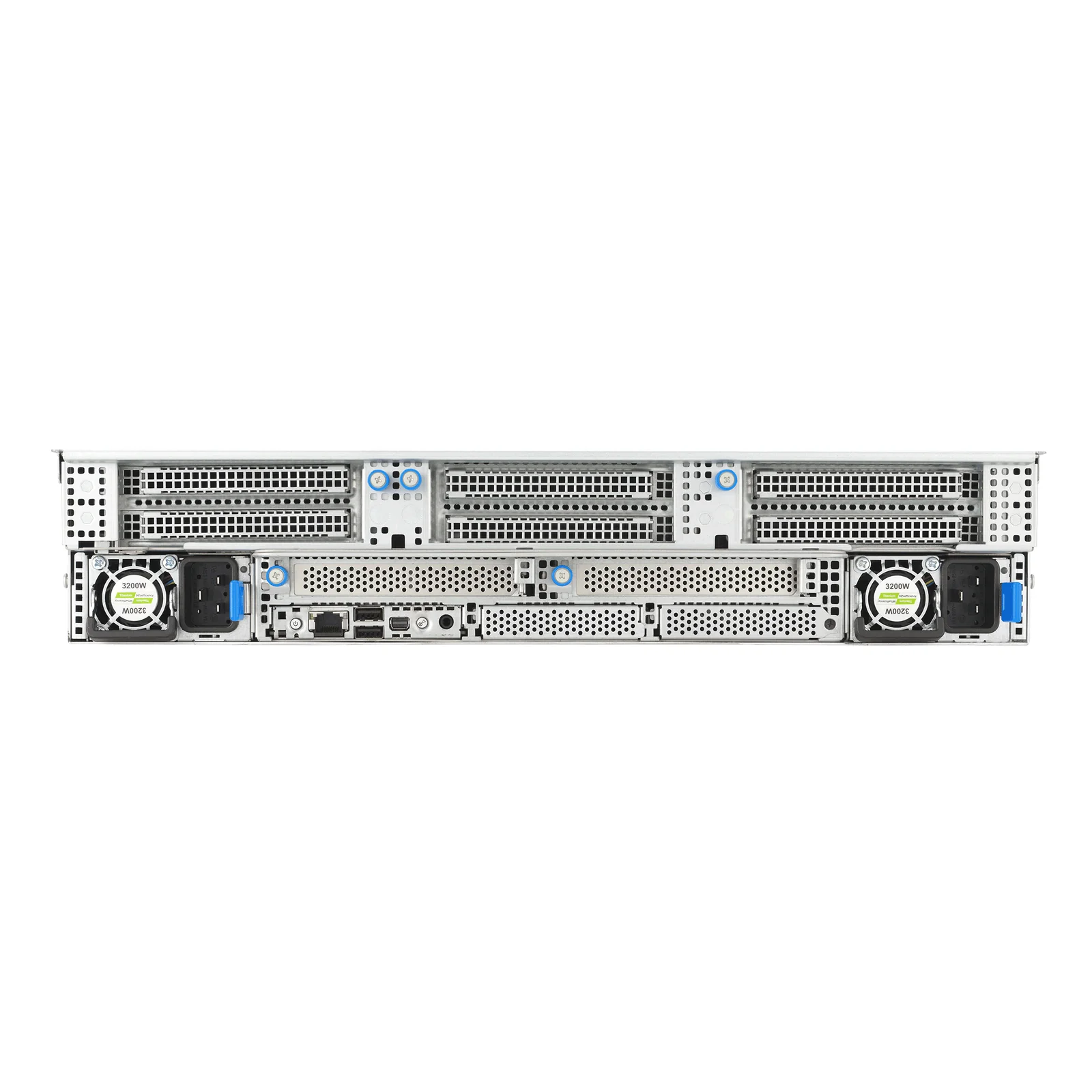 ASUS RS720A-E13-RS8G Socket SP5 Rack (2 U) Noir, Argent