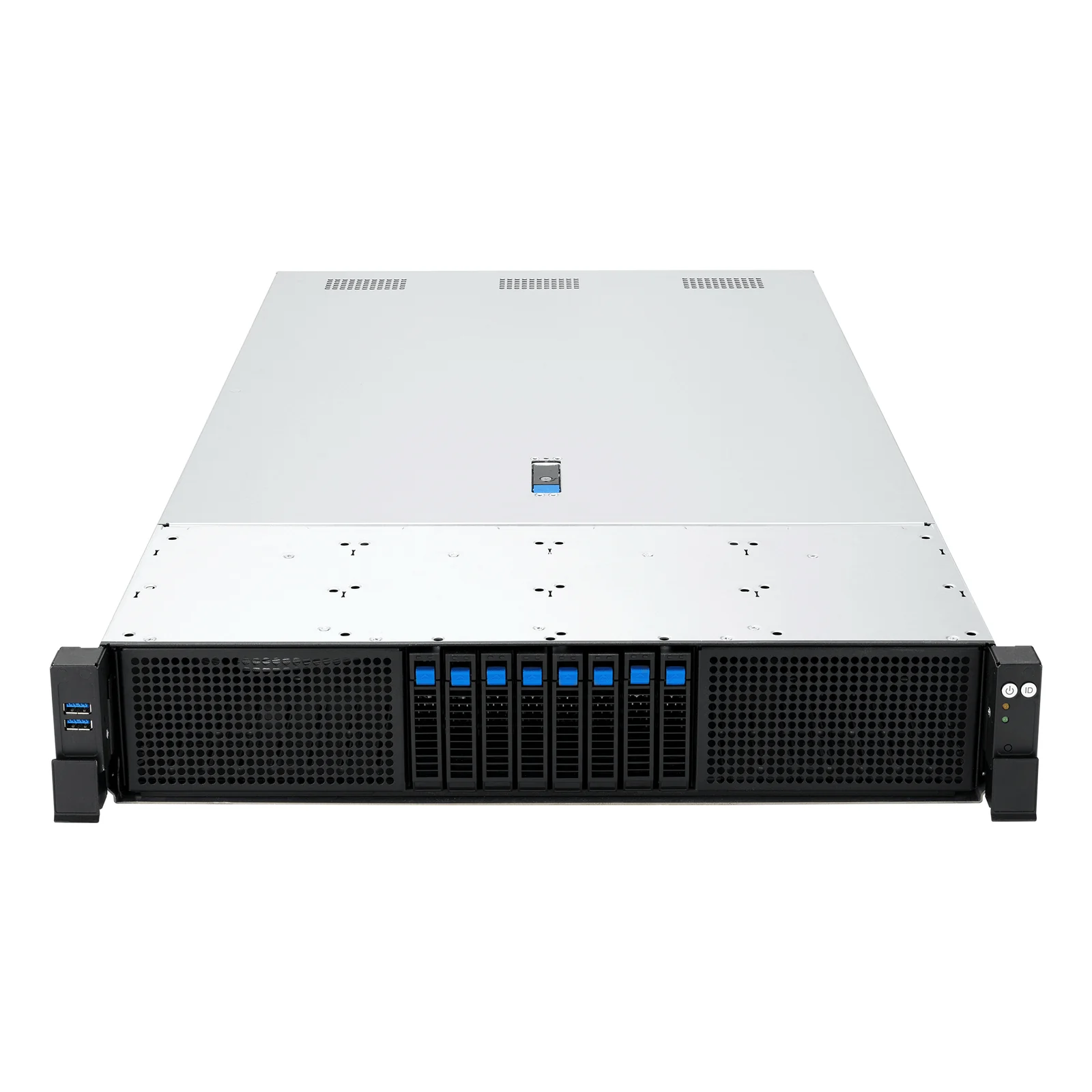 ASUS RS720A-E13-RS8U Socket SP5 Rack (2 U) Noir, Argent