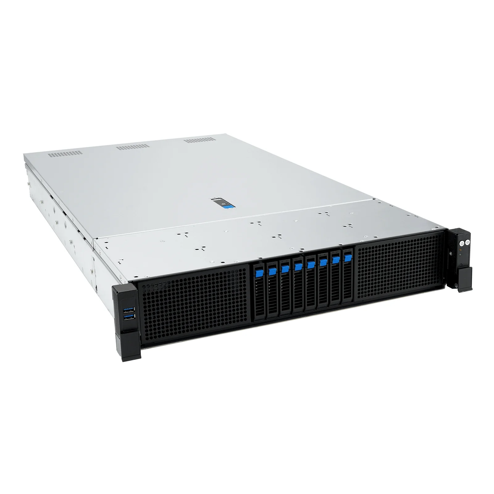 ASUS RS720A-E13-RS8U Socket SP5 Rack (2 U) Noir, Argent