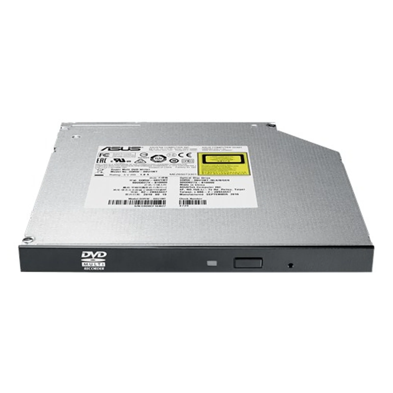 ASUS SDRW-08U1MT lecteur de disques optiques Interne DVD-RW Noir