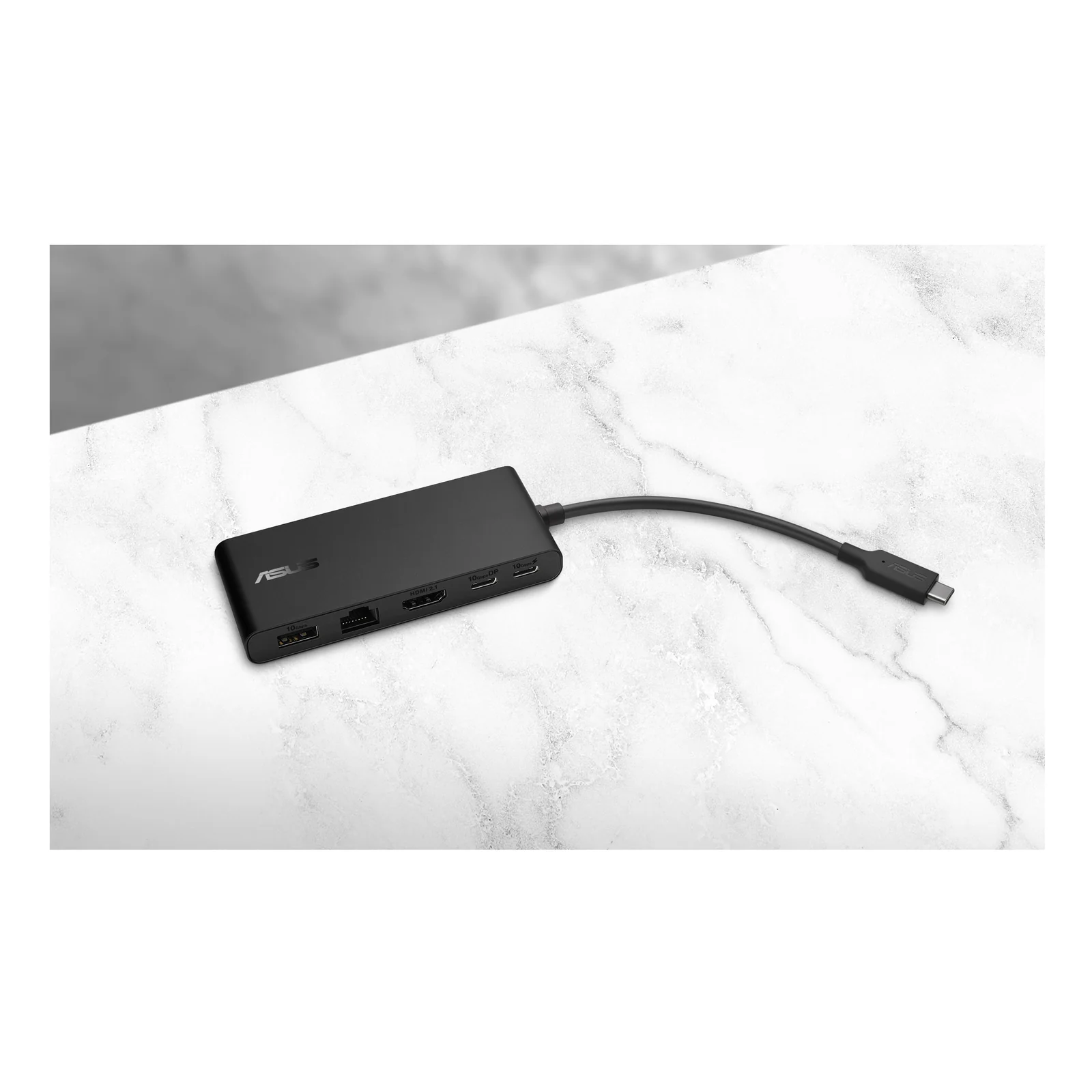 ASUS Dual 4K USB-C Dock DC201 Avec fil USB 3.2 Gen 2 (3.1 Gen 2) Type-C Noir