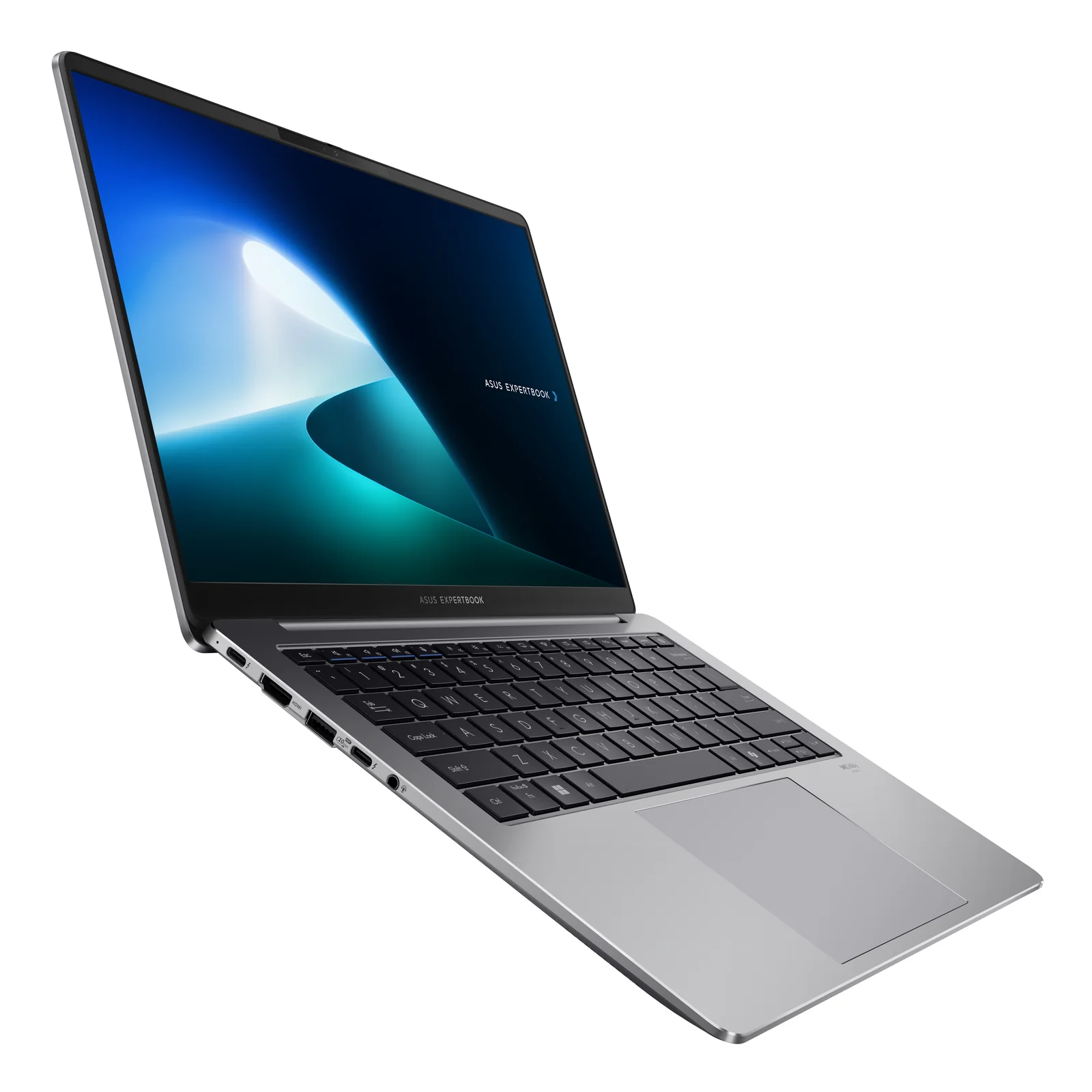 ASUS ExpertBook P5 P5405CSA-NZ0915X Intel Core Ultra 5 226V Ordinateur portable 35,6 cm (14") WQXGA 16 Go LPDDR5x-SDRAM 512 Go SSD Wi-Fi 7 (802.11be) Windows 11 Pro Allemand Gris