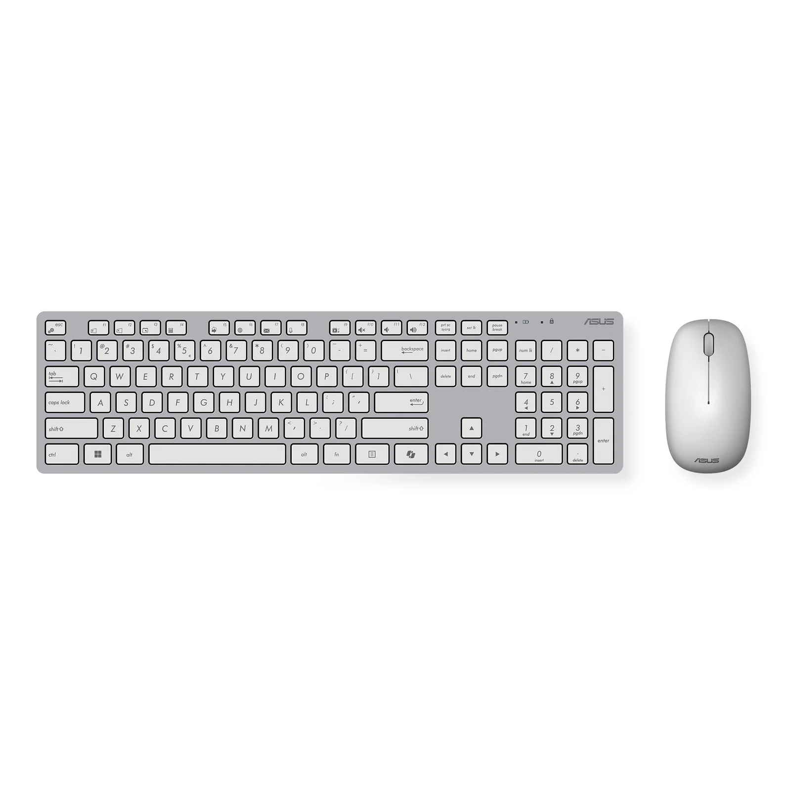 ASUS W5000 clavier Souris incluse Universel RF sans fil Blanc