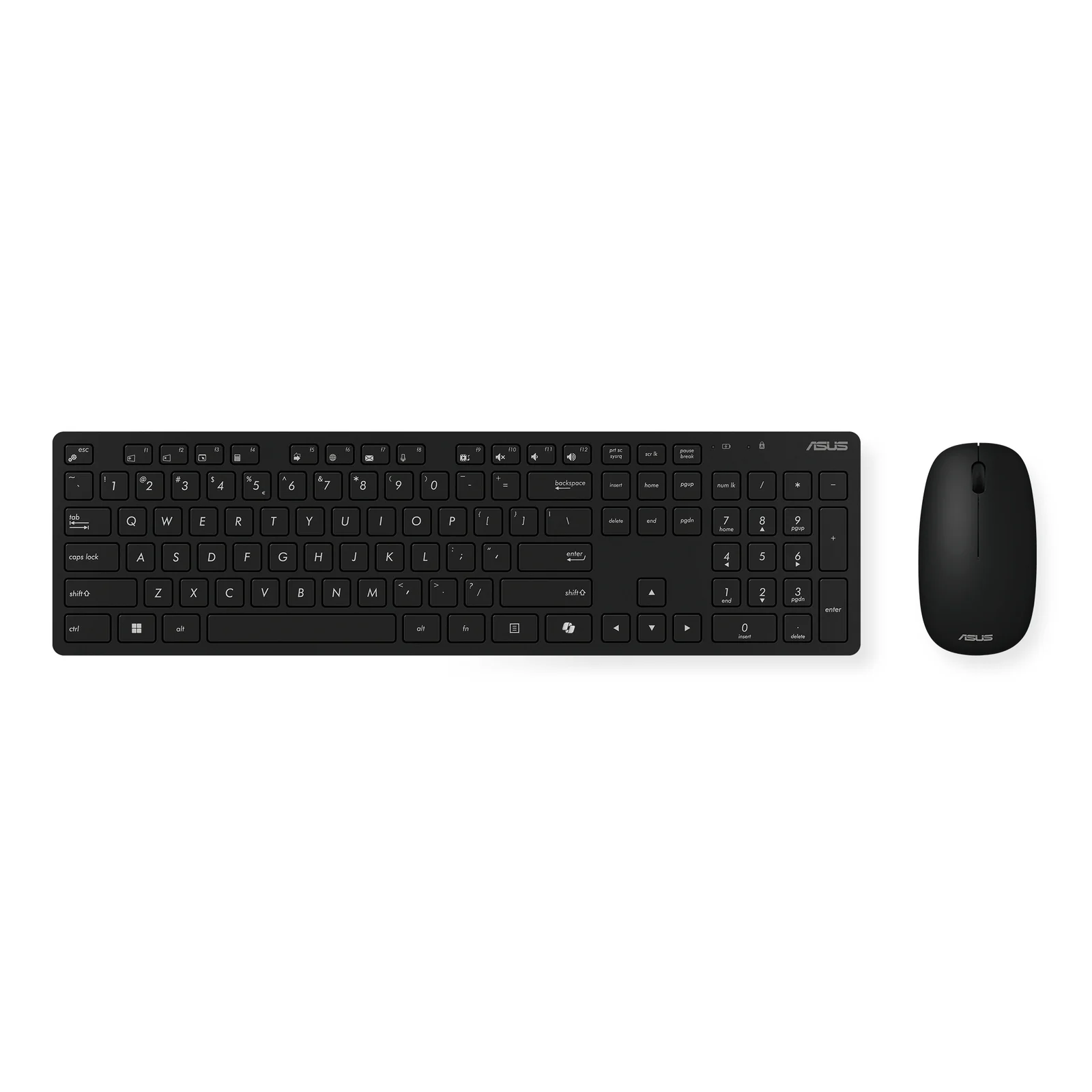 W5000 clavier Souris incluse Universel RF sans fil Noir