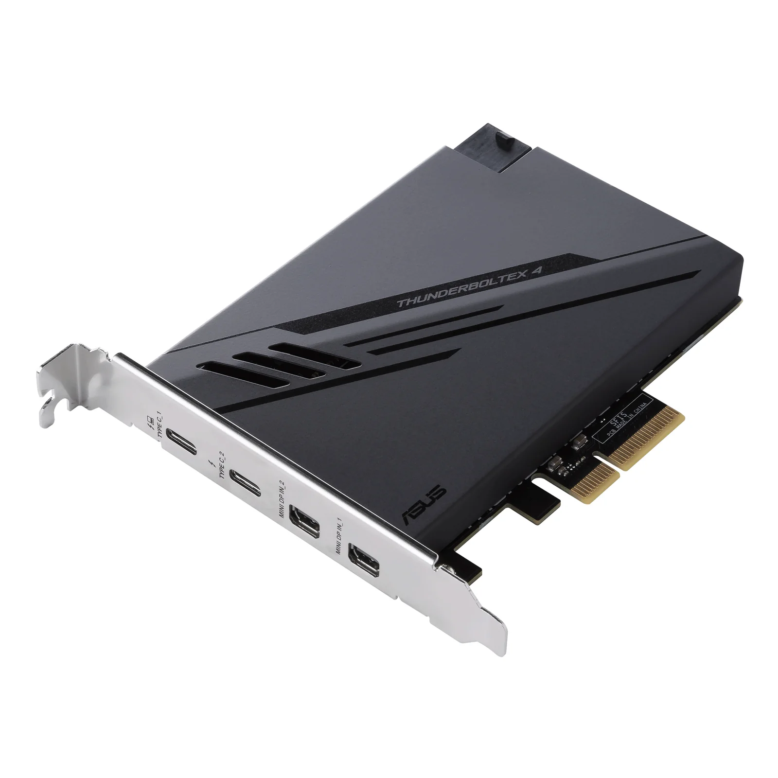 ASUS ThunderboltEX 4 carte et adaptateur d'interfaces Interne Mini DisplayPort, PCIe, Thunderbolt, USB 2.0, USB 3.2 Gen 2 (3.1 Gen 2)
