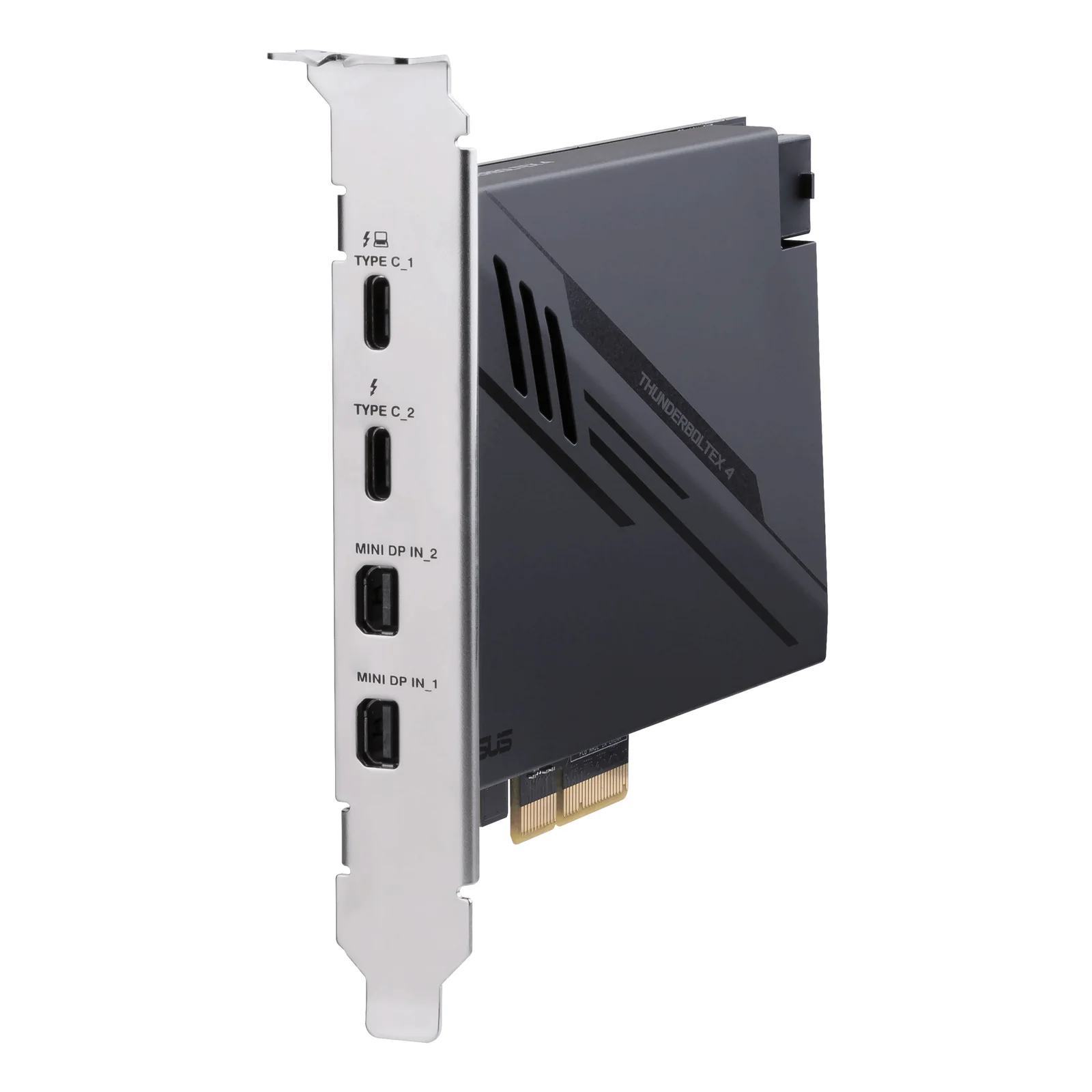 ASUS ThunderboltEX 4 carte et adaptateur d'interfaces Interne Mini DisplayPort, PCIe, Thunderbolt, USB 2.0, USB 3.2 Gen 2 (3.1 Gen 2)