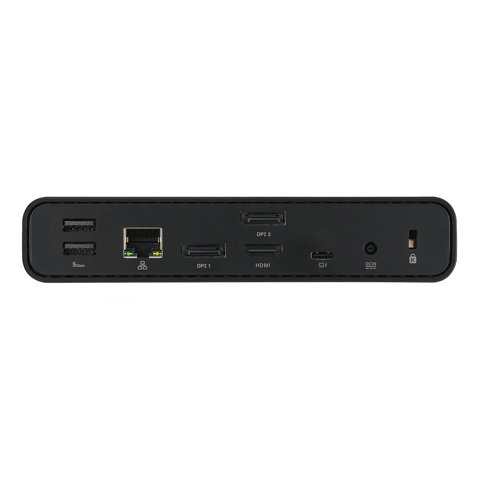 ASUS Triple Display USB-C Dock Duo DC301 Avec fil Noir