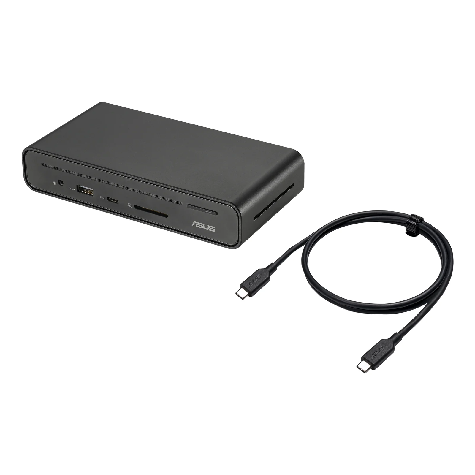 ASUS Triple Display USB-C Dock Duo DC301 Avec fil Noir
