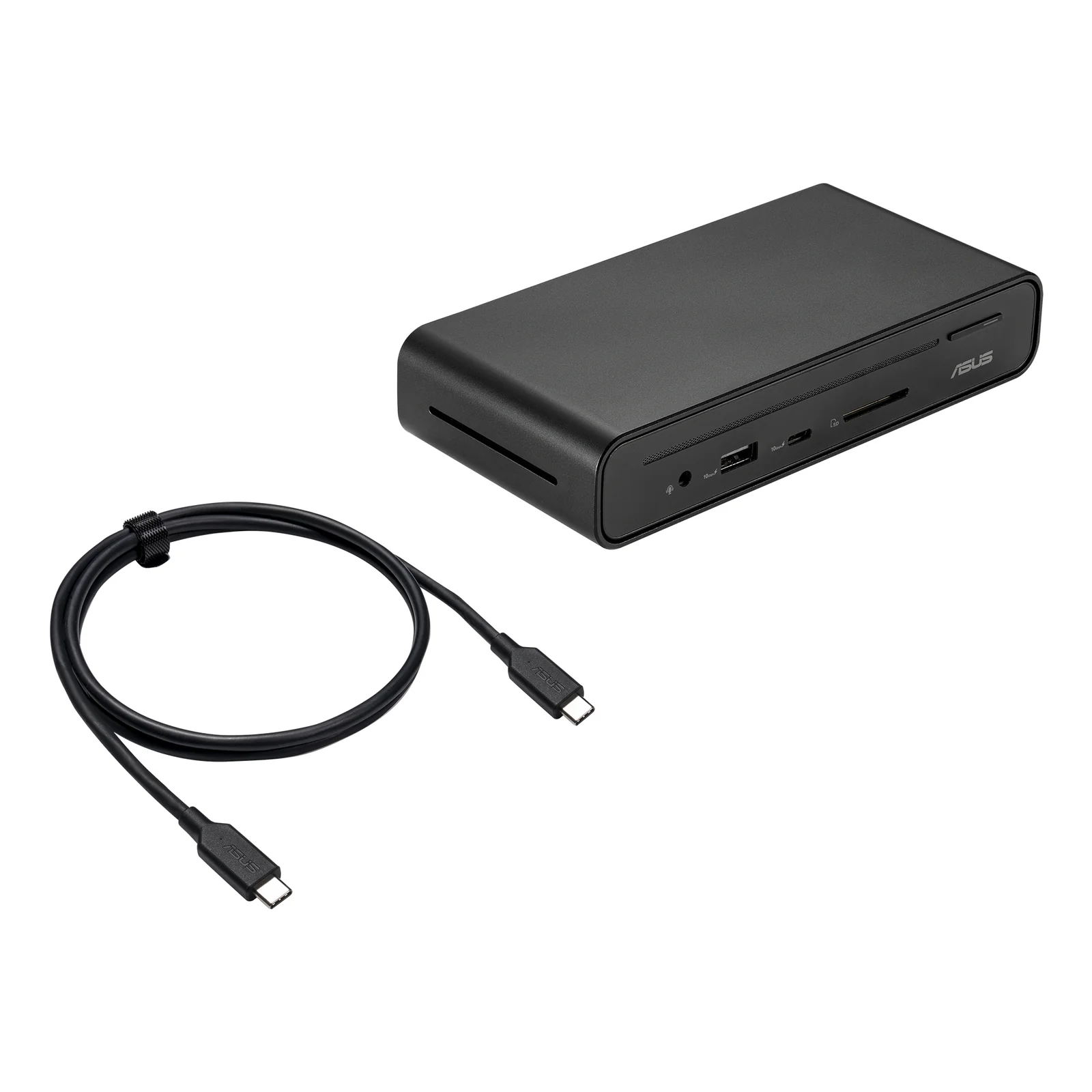 ASUS Triple Display USB-C Dock Duo DC301 Avec fil Noir