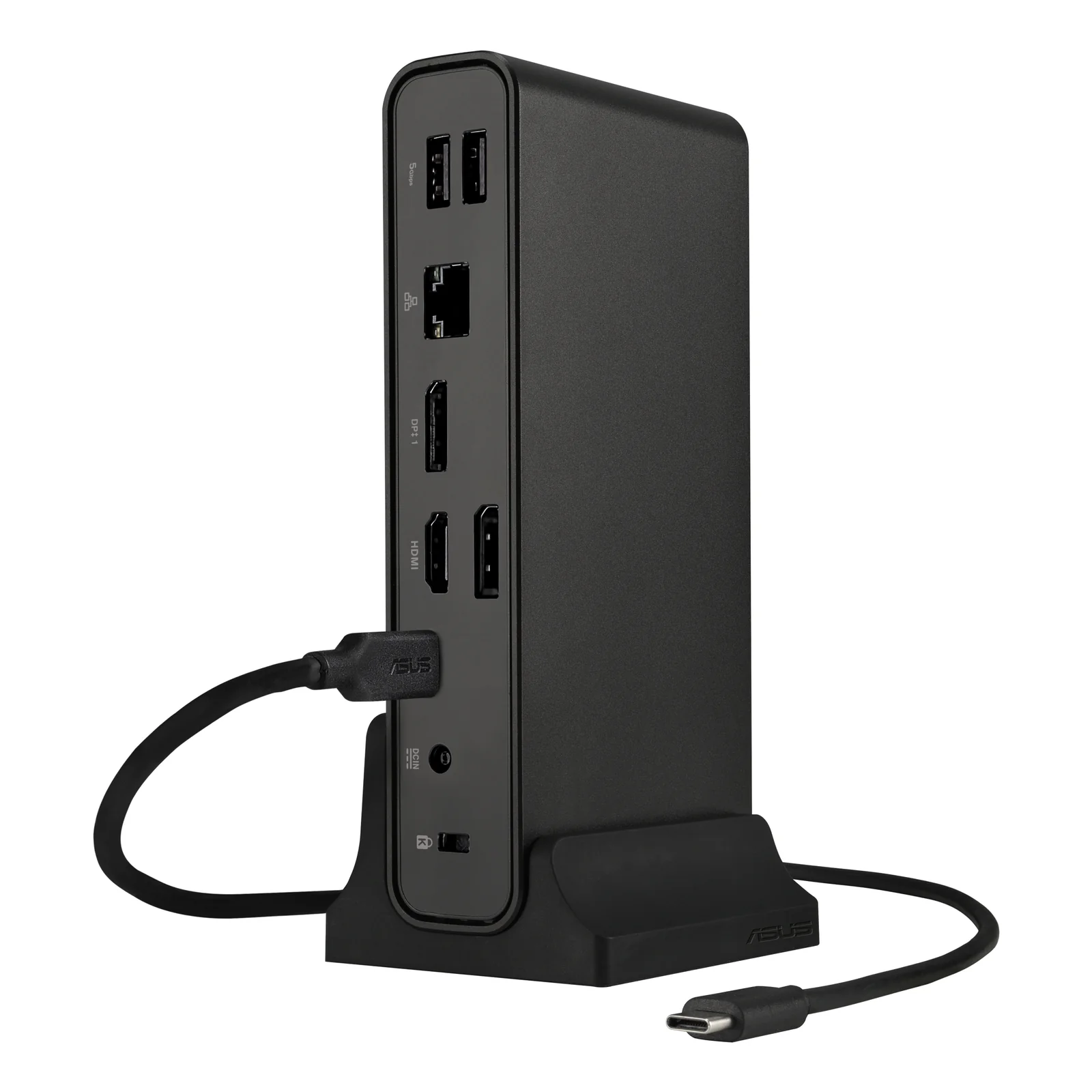ASUS Triple Display USB-C Dock Duo DC301 Avec fil Noir