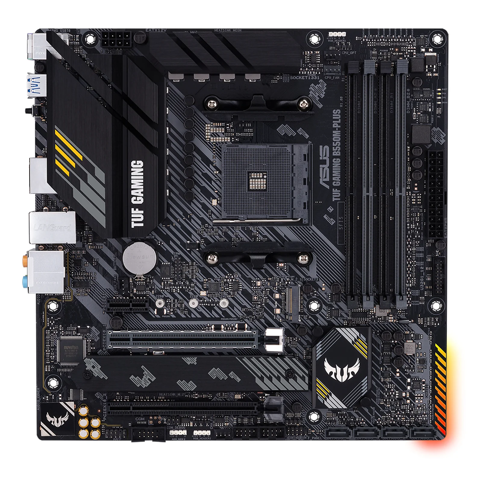 TUF GAMING B550M PLUS AMD B550 Emplacement AM4 micro ATX