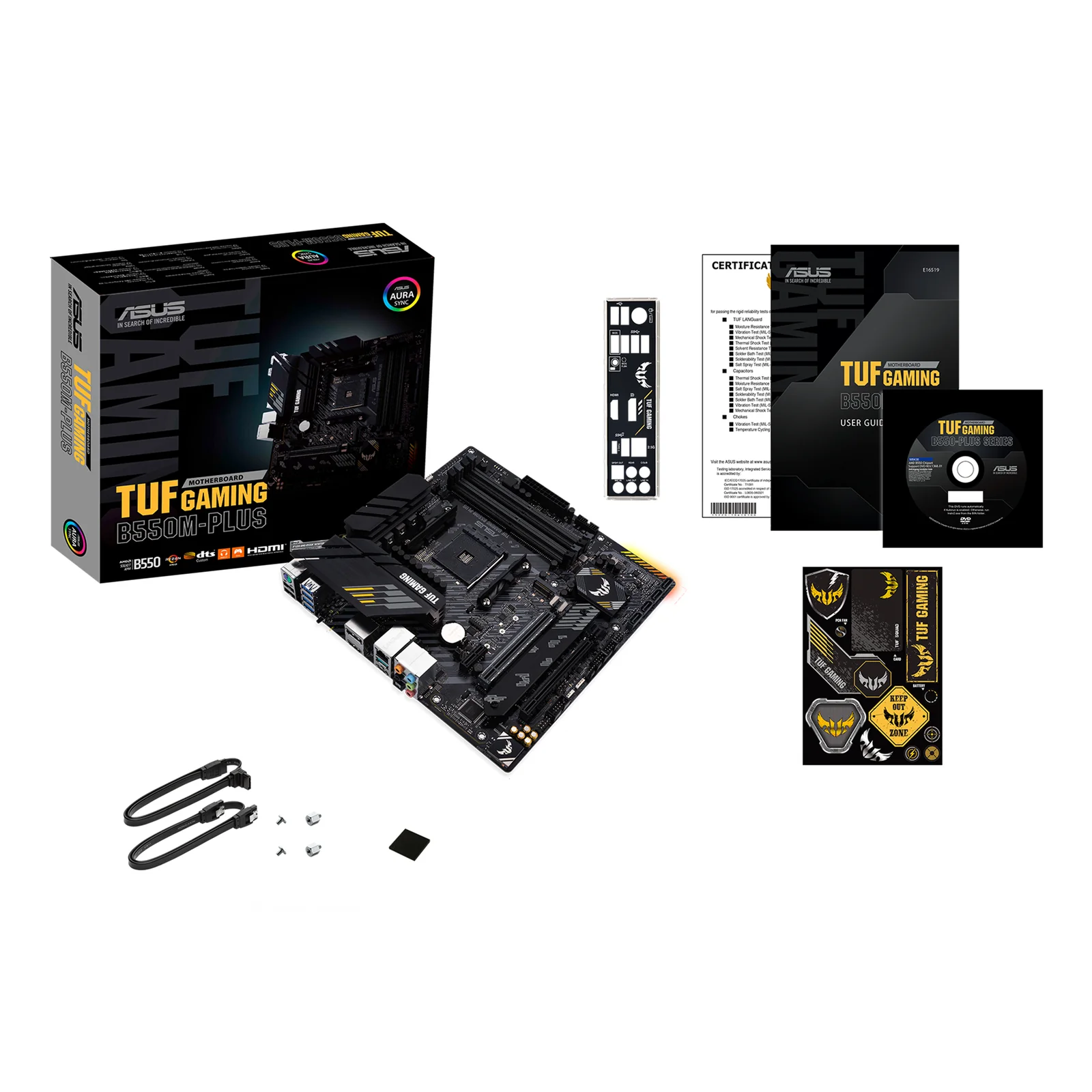 ASUS TUF GAMING B550M PLUS AMD B550 Emplacement AM4 micro ATX
