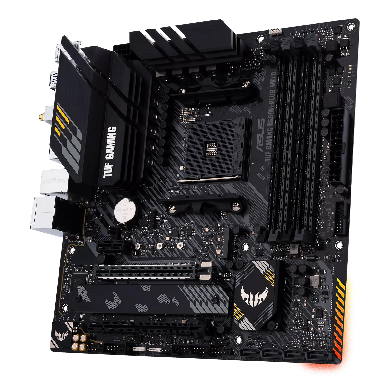 ASUS TUF GAMING B550M-PLUS WIFI II AMD B550 Emplacement AM4 micro ATX