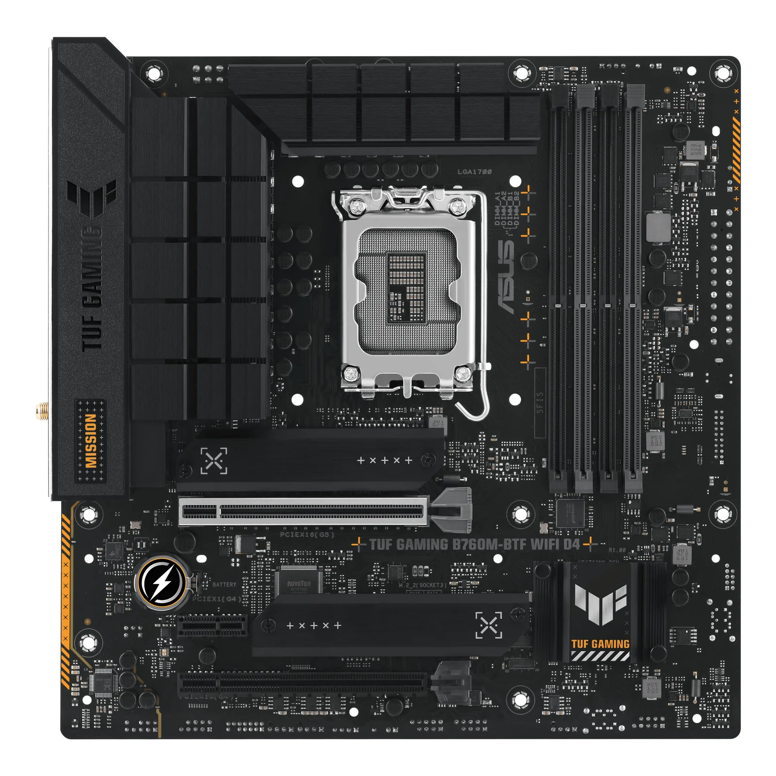 TUF GAMING B760M-BTF WIFI D4 Intel B760 LGA 1700 micro ATX