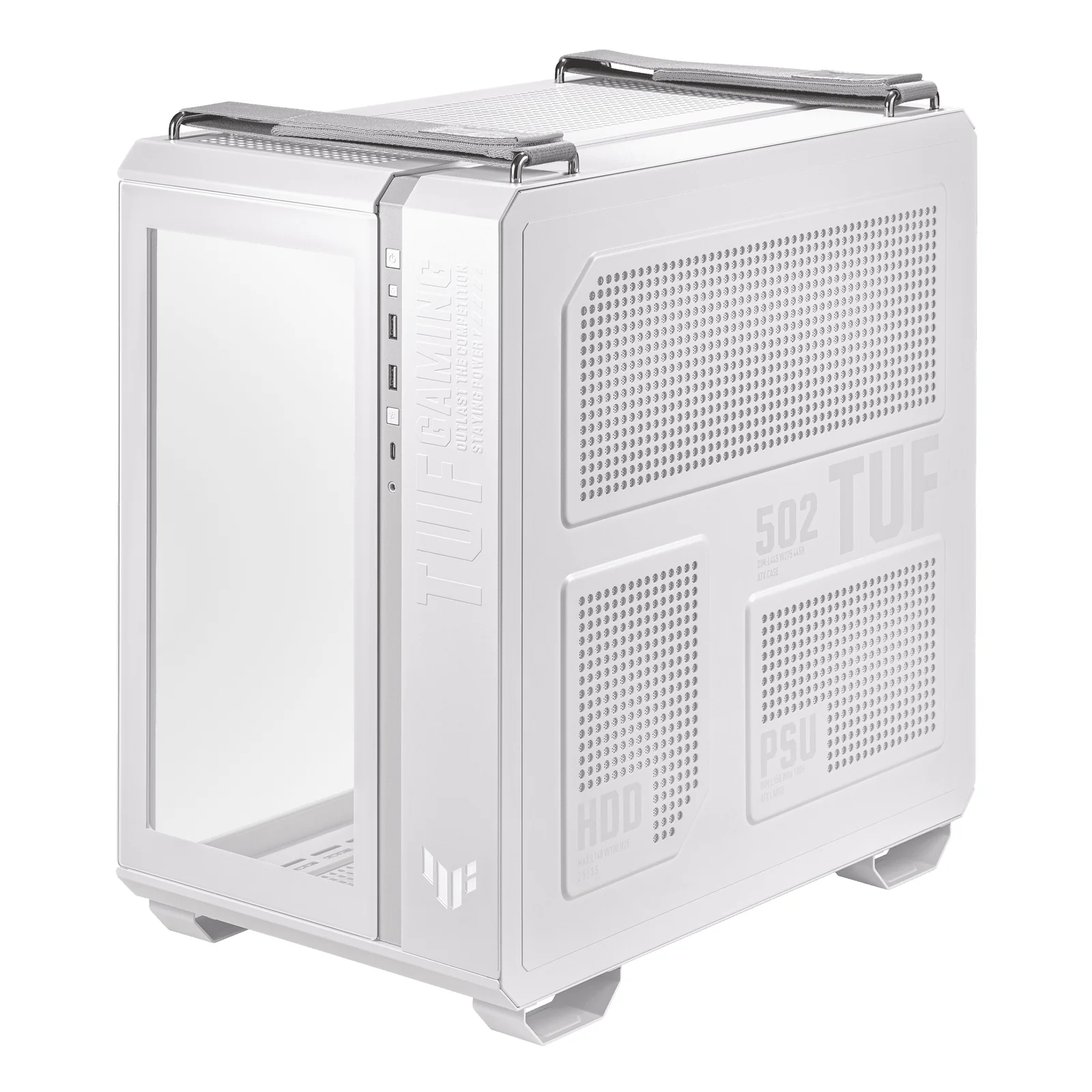ASUS TUF Gaming GT502 PLUS Midi Tower Blanc