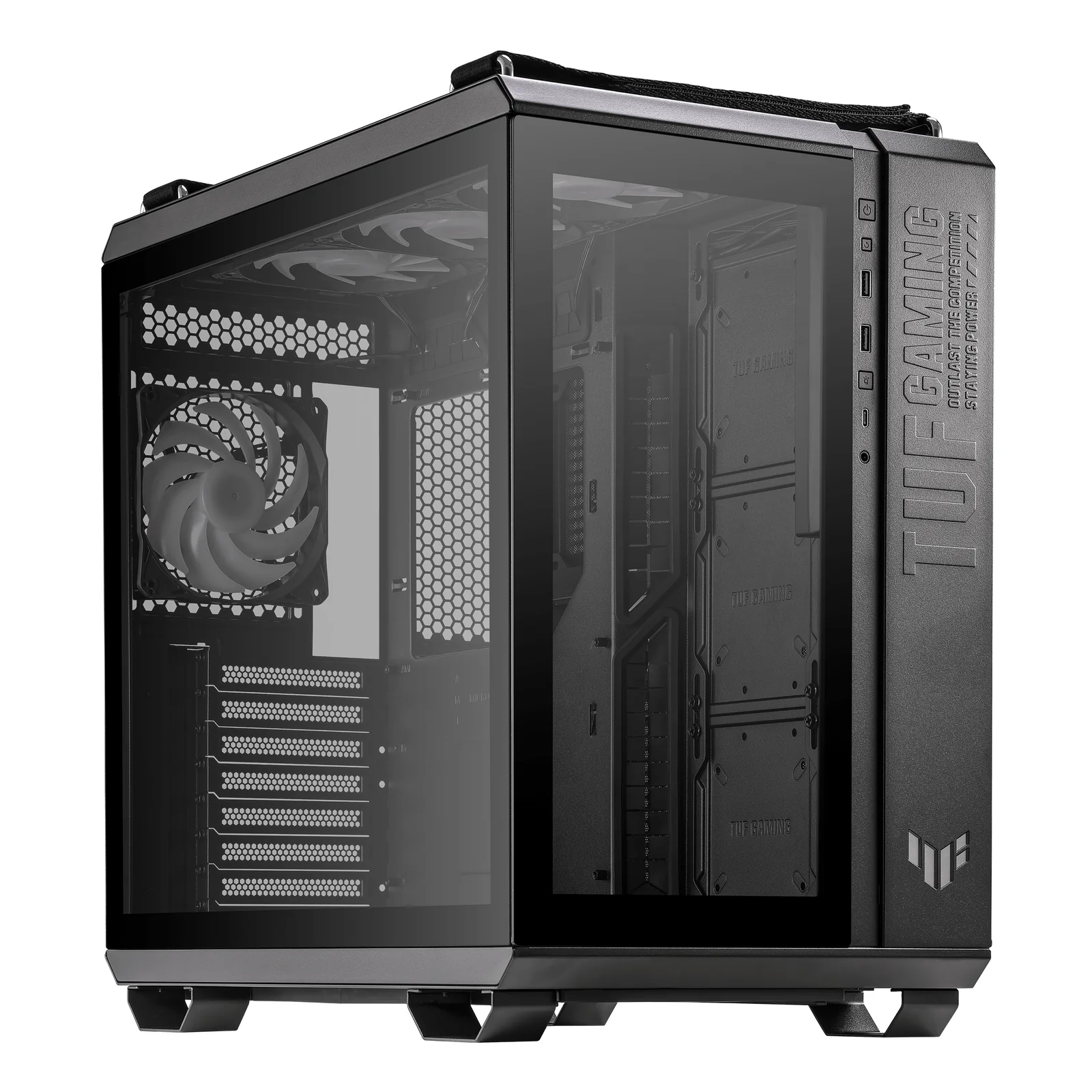 ASUS TUF Gaming GT502 PLUS Midi Tower Noir