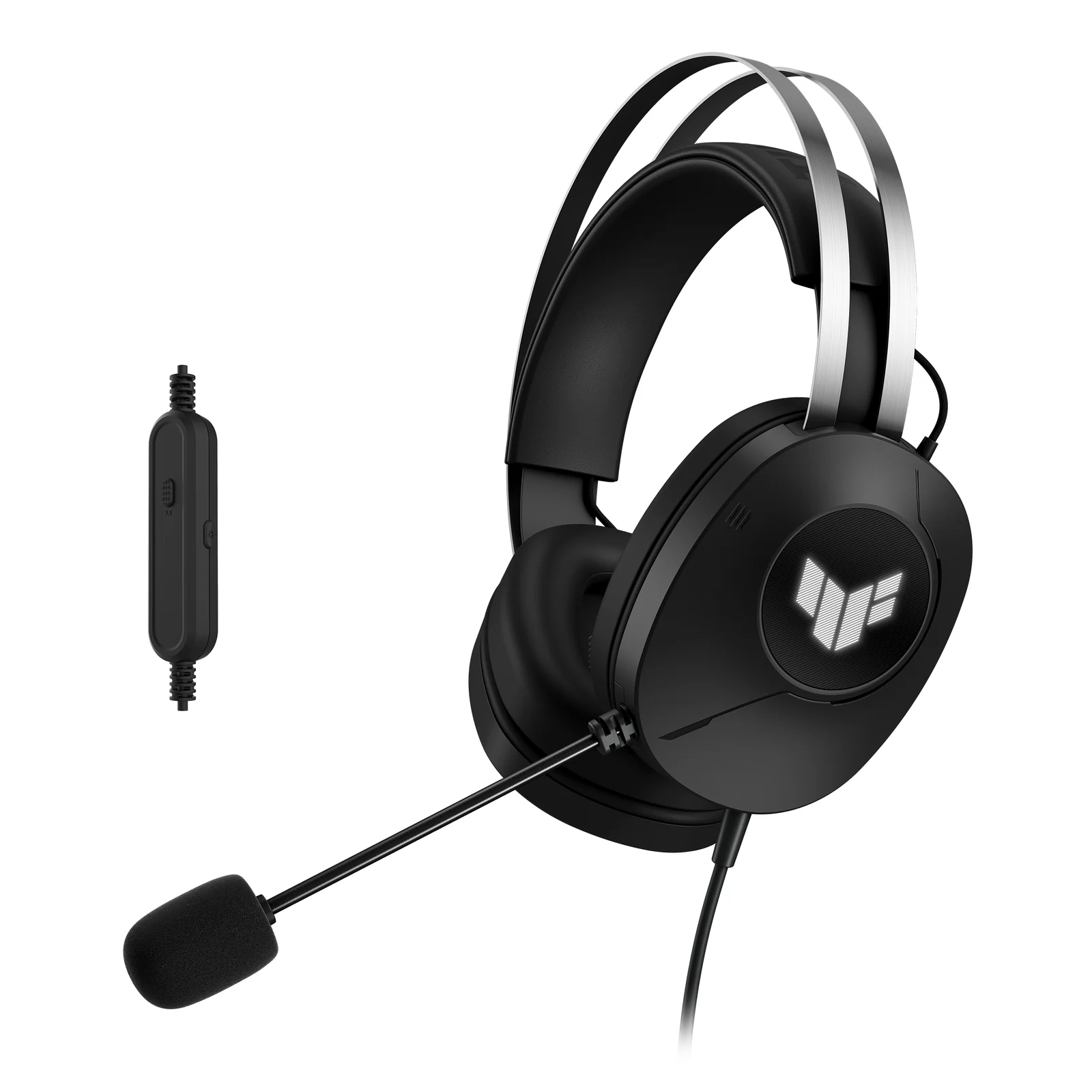 ASUS TUF Gaming H1 Gen II Casque Avec fil Arceau USB Type-A Noir