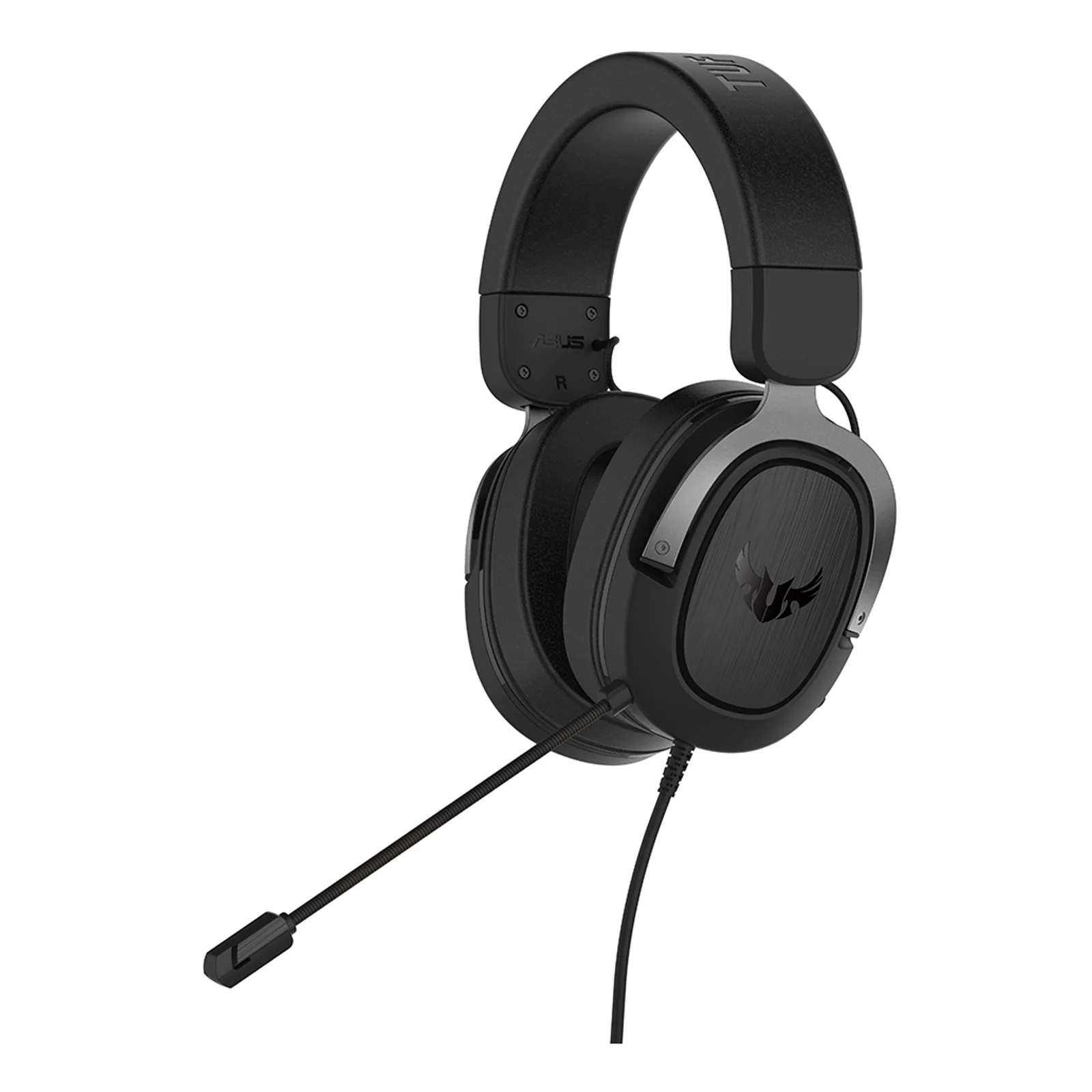 TUF Gaming H3 Casque Avec fil Arceau Noir, Gris