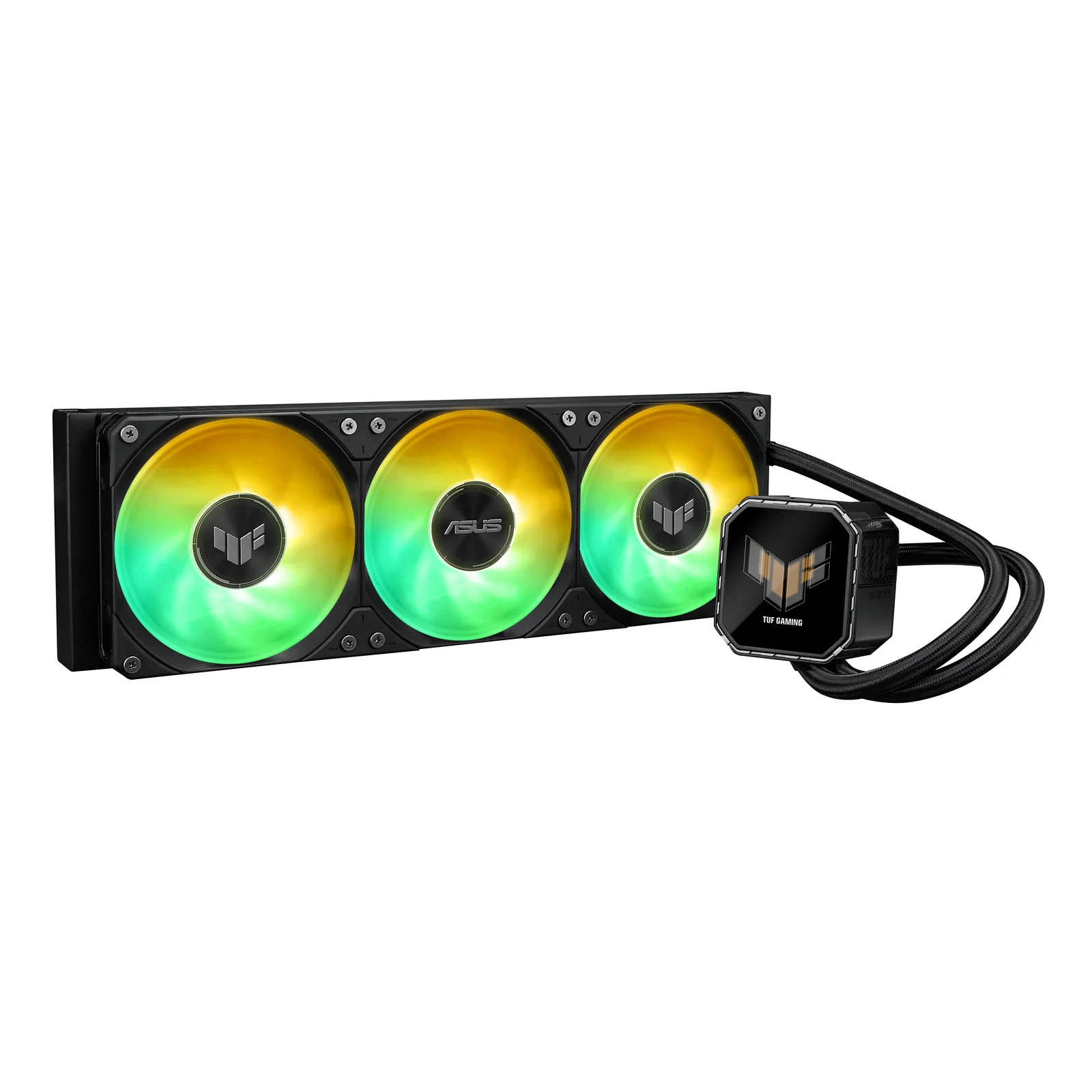 ASUS TUF Gaming LC III 360 ARGB LCD Processeur Refroidisseur de liquide tout-en-un 12 cm Noir 1 pièce(s)