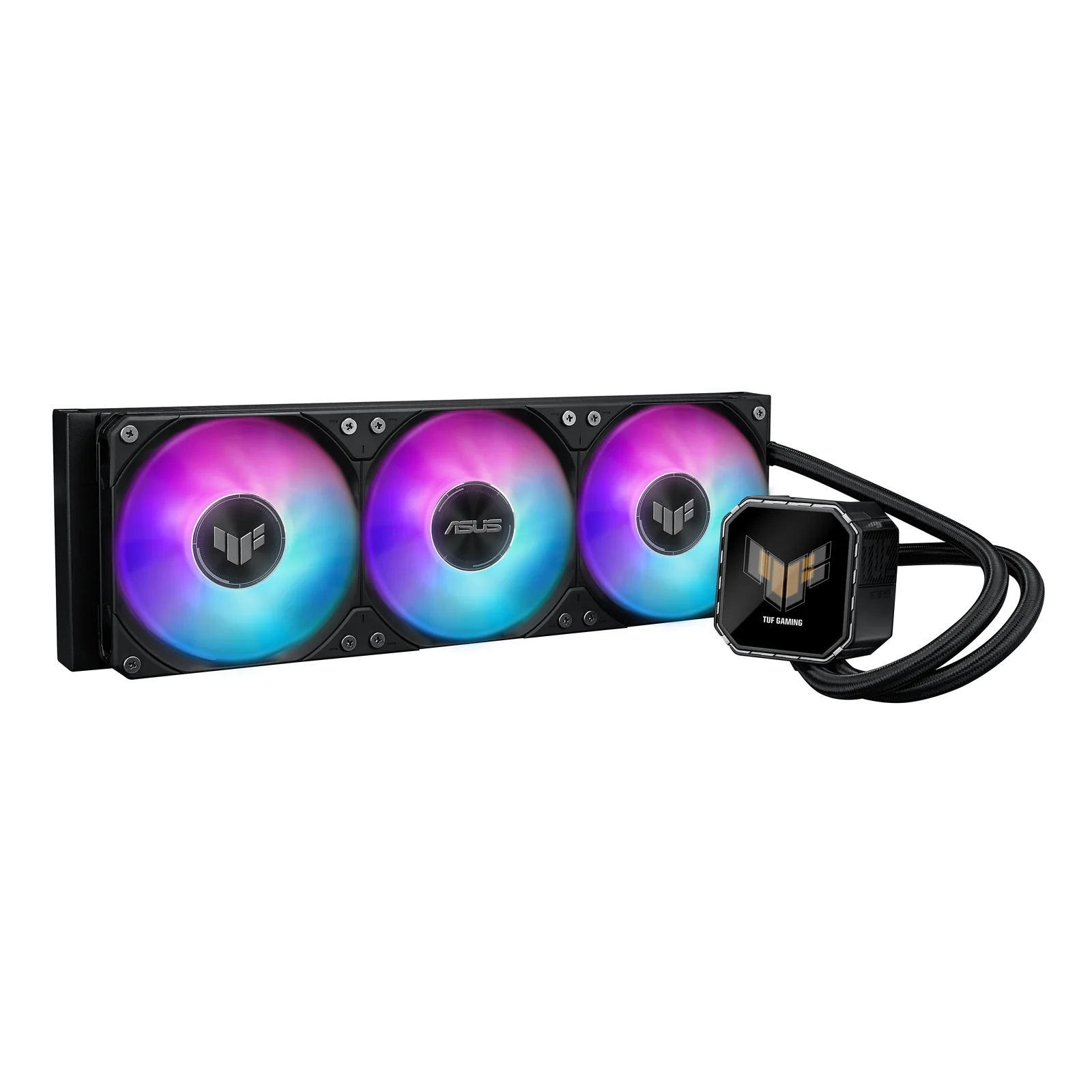 ASUS TUF Gaming LC III 360 ARGB LCD Processeur Refroidisseur de liquide tout-en-un 12 cm Noir 1 pièce(s)