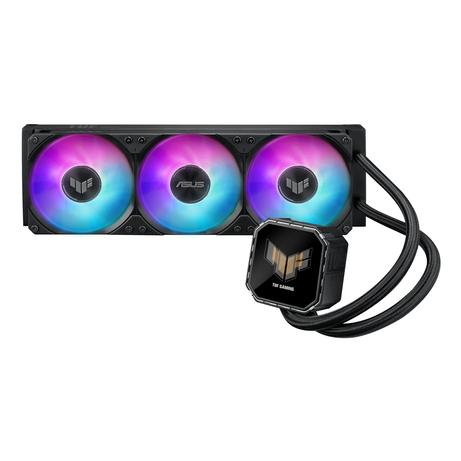 ASUS TUF Gaming LC III 360 ARGB LCD Processeur Refroidisseur de liquide tout-en-un 12 cm Noir 1 pièce(s)
