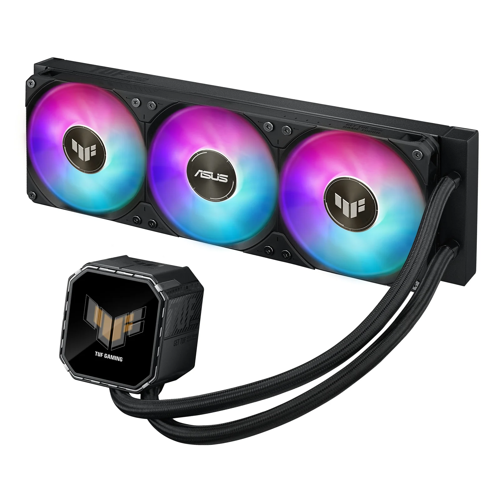 ASUS TUF Gaming LC III 360 ARGB LCD Processeur Refroidisseur de liquide tout-en-un 12 cm Noir 1 pièce(s)