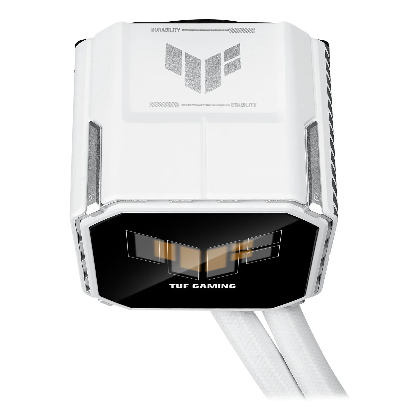 ASUS TUF Gaming LC III 360 ARGB LCD White Edition Processeur Refroidisseur de liquide tout-en-un 12 cm Blanc 1 pièce(s)