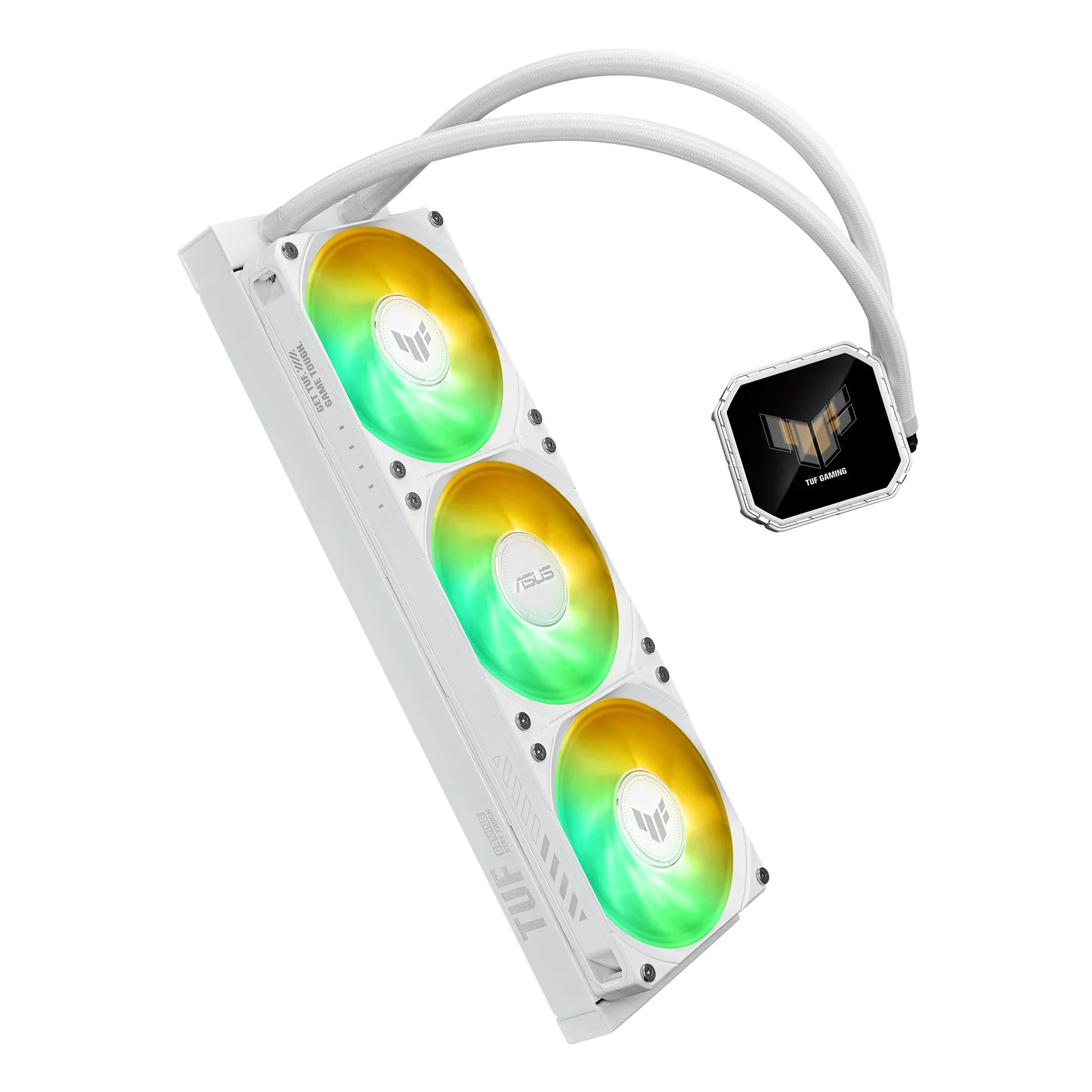 ASUS TUF Gaming LC III 360 ARGB LCD White Edition Processeur Refroidisseur de liquide tout-en-un 12 cm Blanc 1 pièce(s)