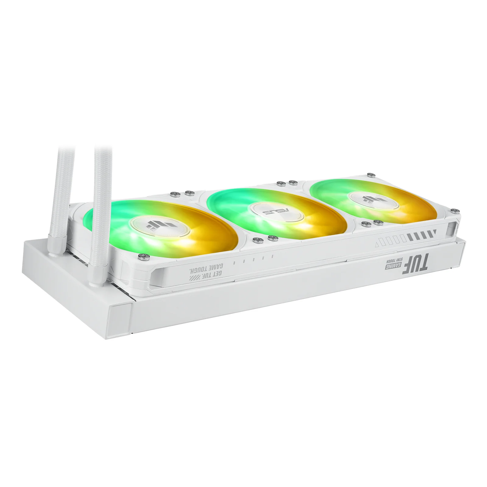 ASUS TUF Gaming LC III 360 ARGB LCD White Edition Processeur Refroidisseur de liquide tout-en-un 12 cm Blanc 1 pièce(s)