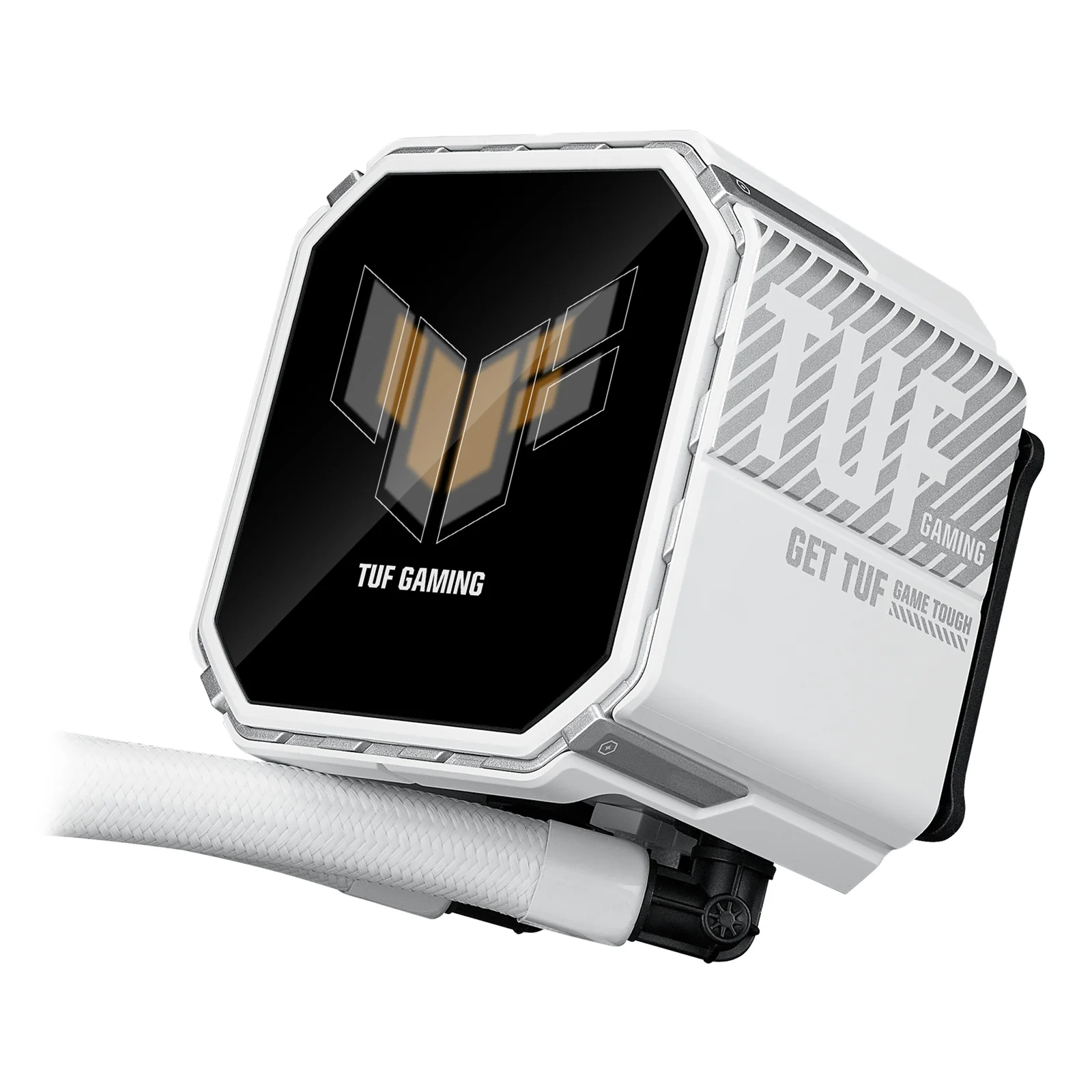 ASUS TUF Gaming LC III 360 ARGB LCD White Edition Processeur Refroidisseur de liquide tout-en-un 12 cm Blanc 1 pièce(s)