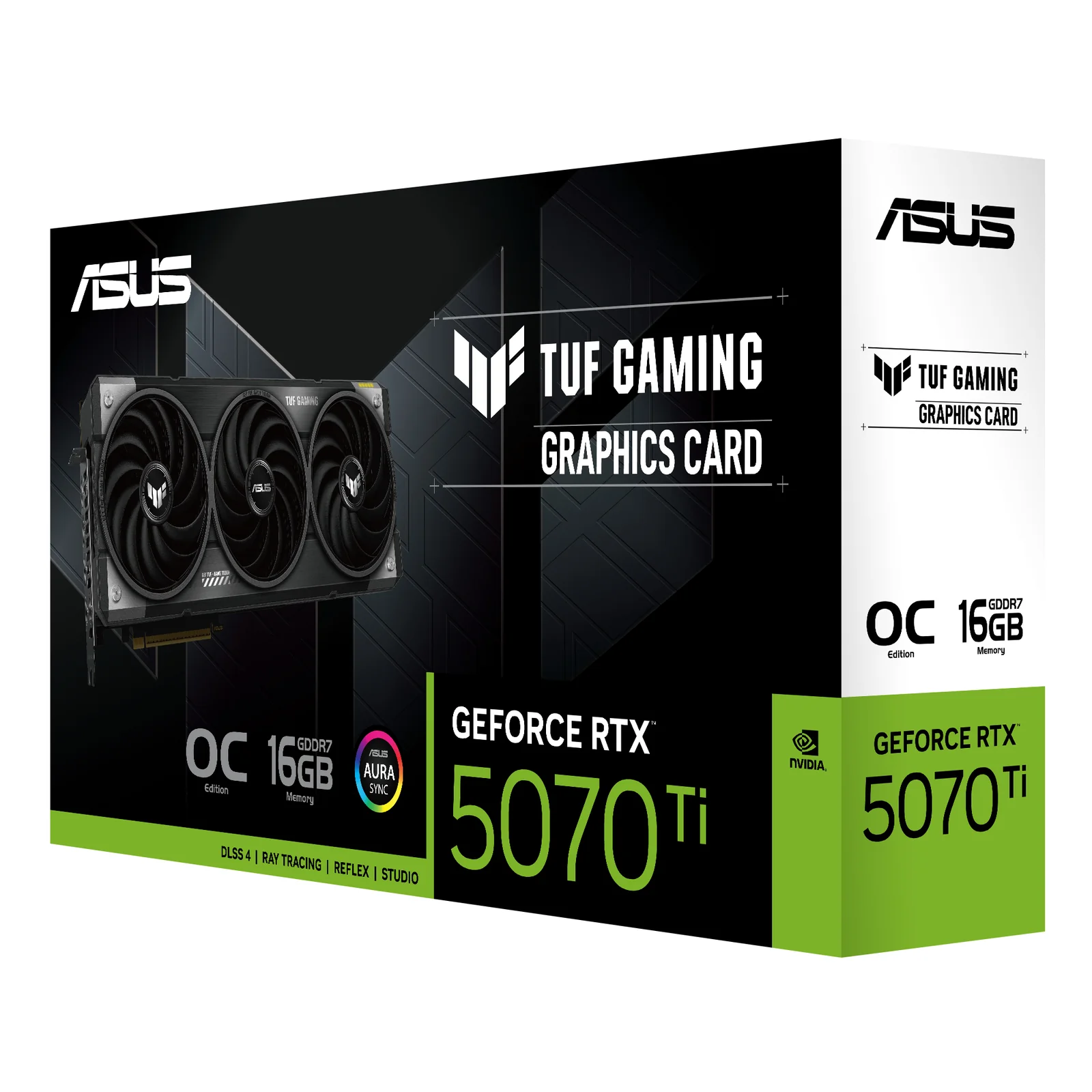 ASUS TUF Gaming TUF-RTX5070TI-O16G-GAMING NVIDIA GeForce RTX 5070 Ti 16 Go GDDR7