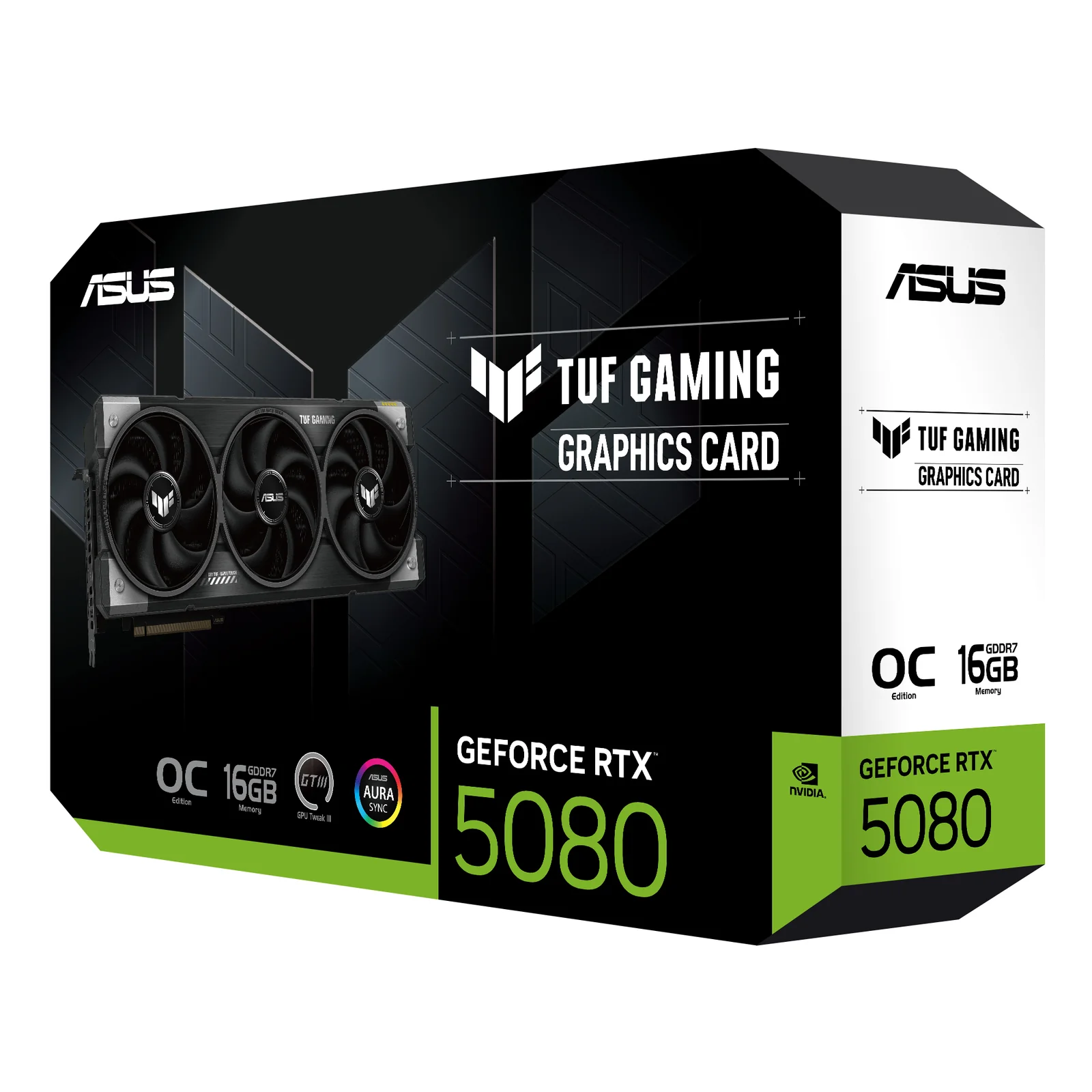 ASUS TUF Gaming TUF-RTX5080-O16G-GAMING NVIDIA GeForce RTX 5080 16 Go GDDR7