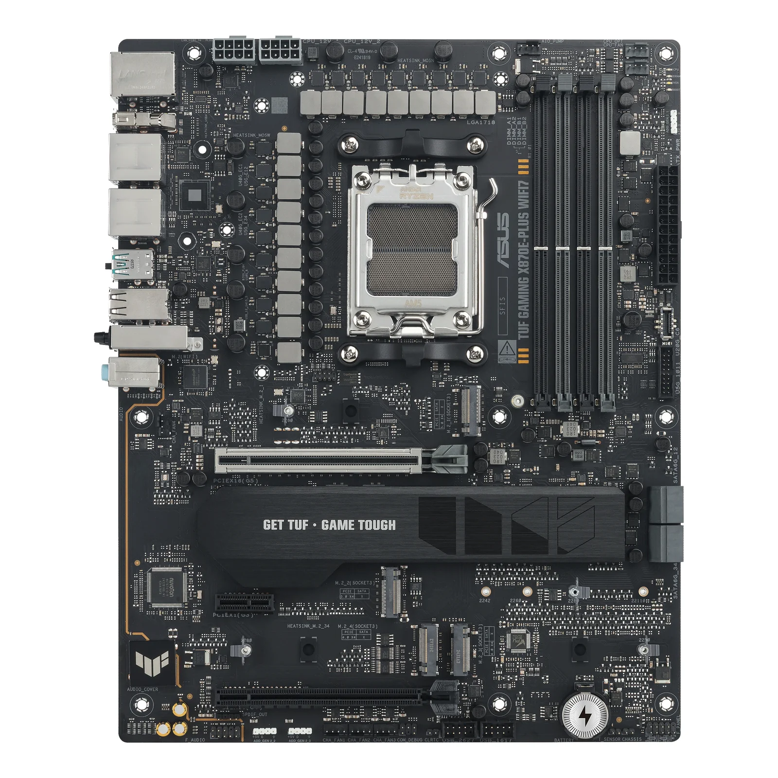 ASUS TUF GAMING X870E-PLUS WIFI7 AMD X870E Emplacement AM5 ATX