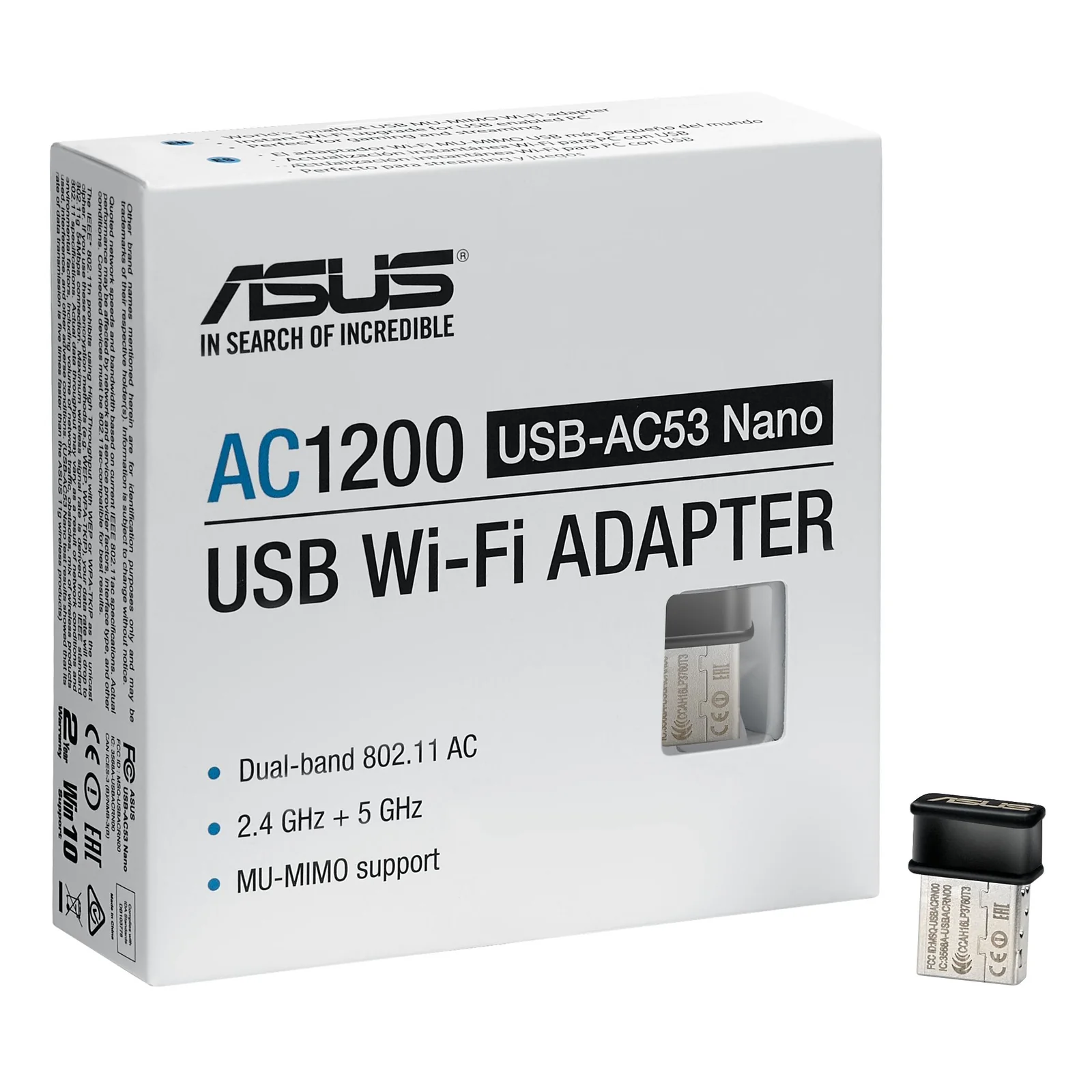 ASUS USB-AC53 Nano WLAN 867 Mbit/s