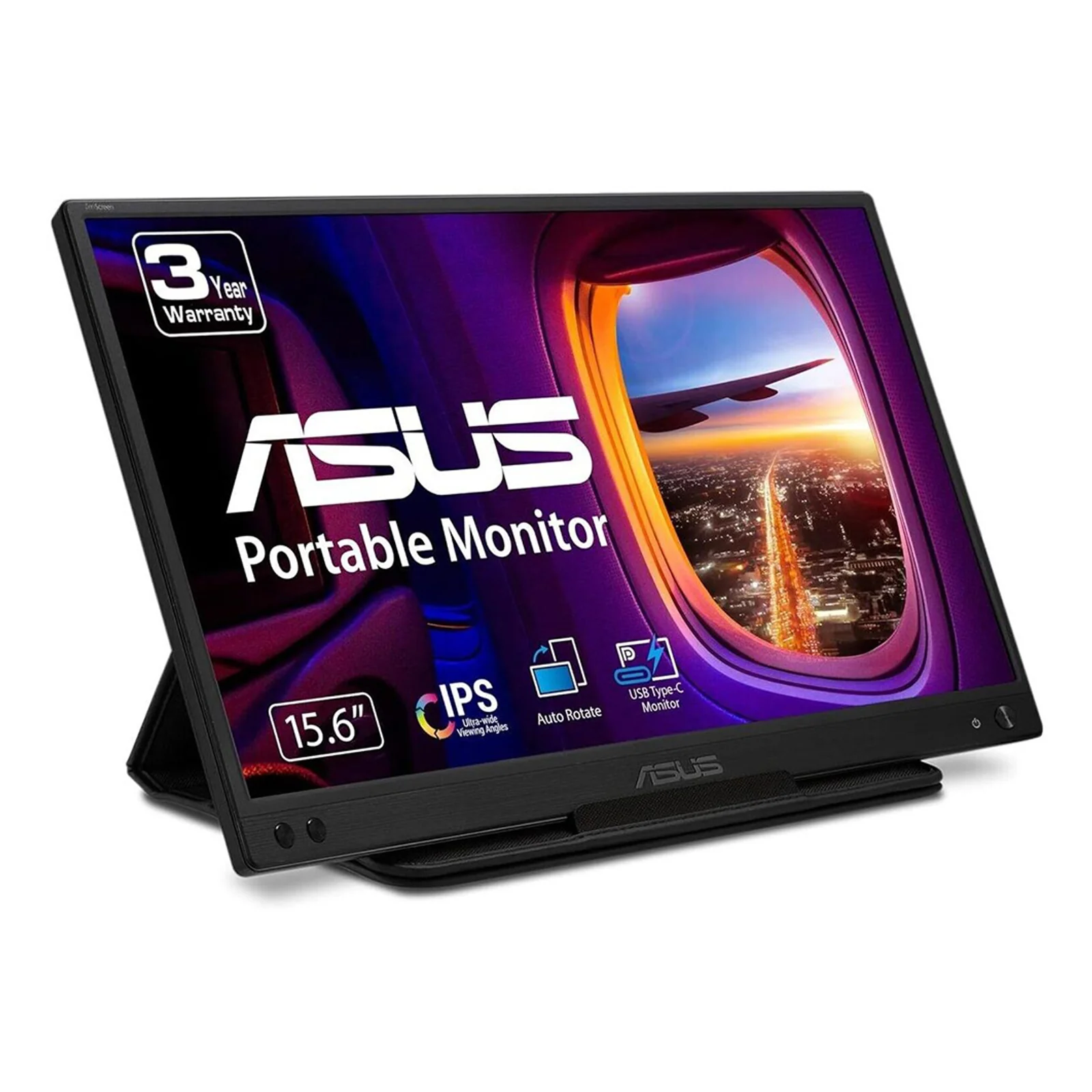 ZenScreen MB166C écran plat de PC 39,6 cm (15.6") 1920 x 1080 pixels Full HD LED Noir