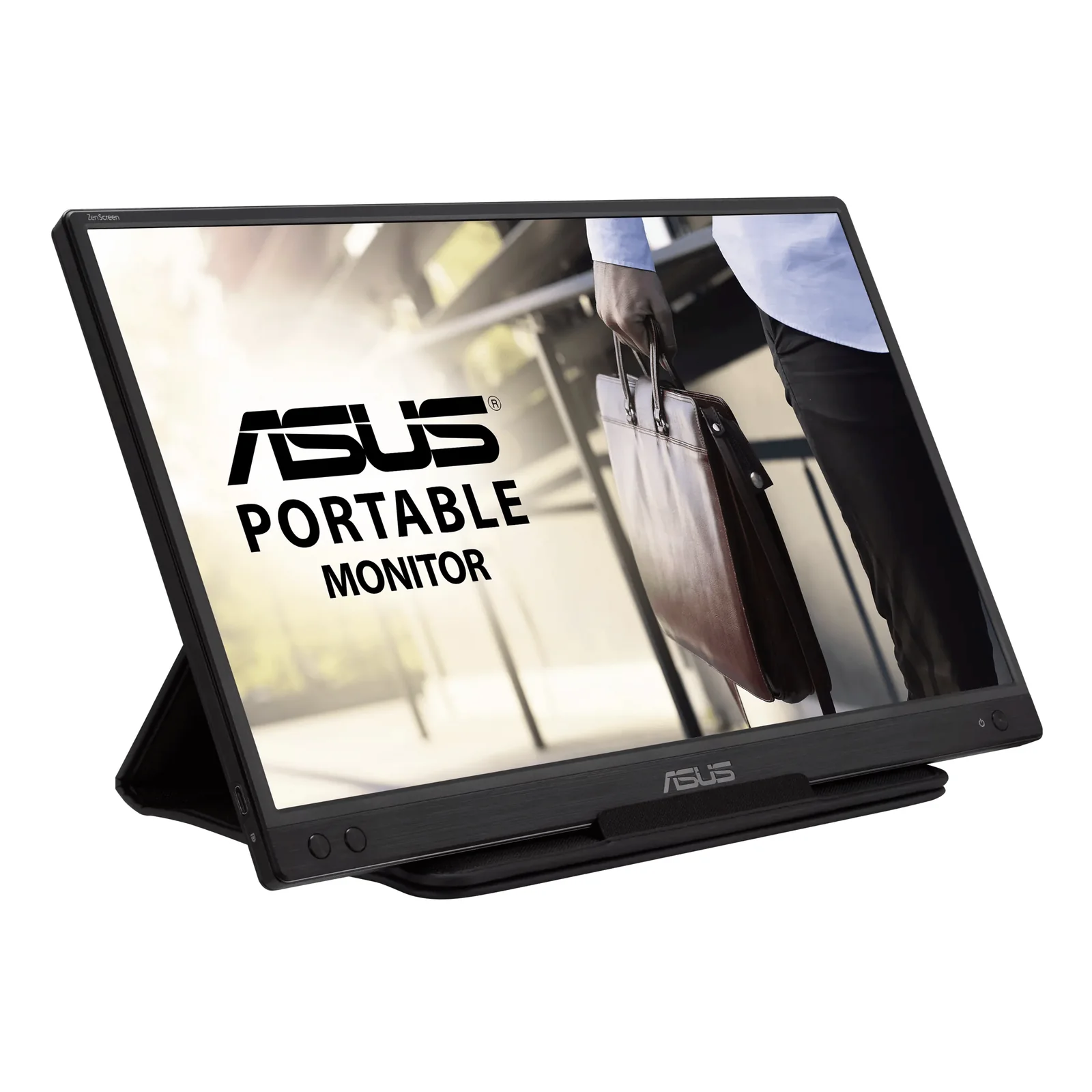 ASUS ZenScreen MB166C écran plat de PC 39,6 cm (15.6") 1920 x 1080 pixels Full HD LED Noir