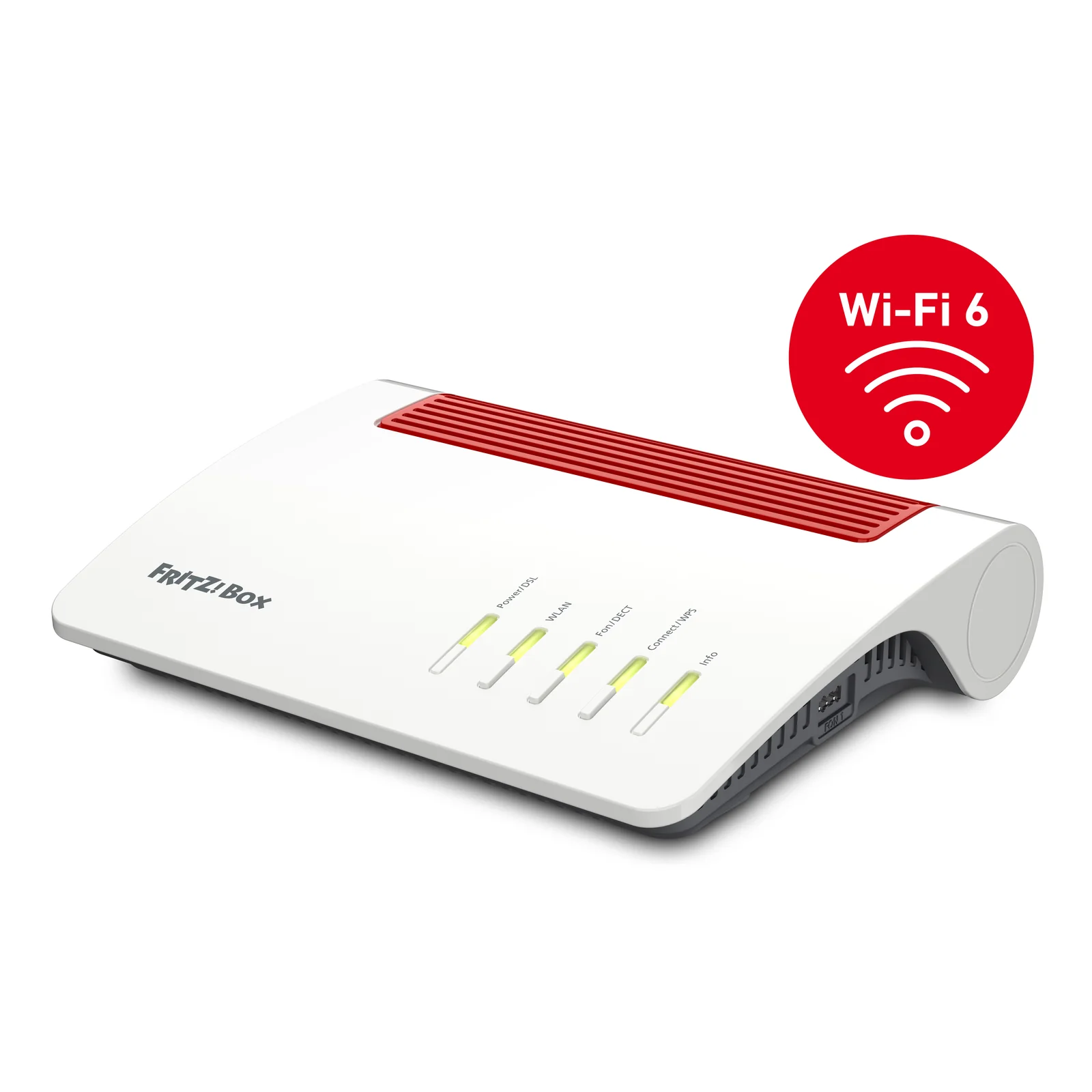 Box 7590 AX routeur sans fil Gigabit Ethernet Bi-bande (2,4 GHz / 5 GHz) Blanc