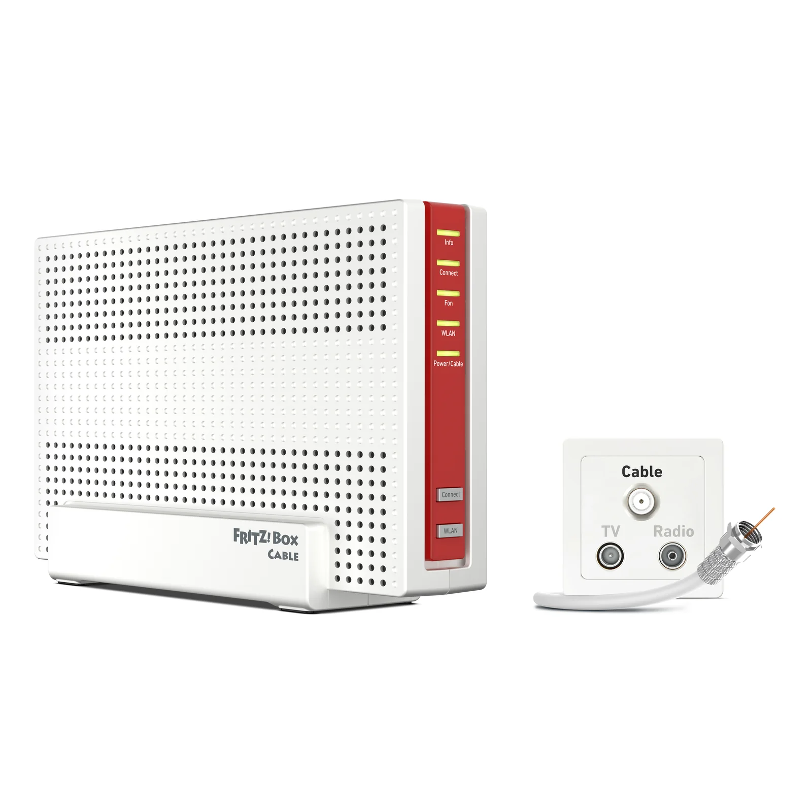 Box FRITZ! 6690 routeur sans fil Gigabit Ethernet Bi-bande (2,4 GHz / 5 GHz) Blanc