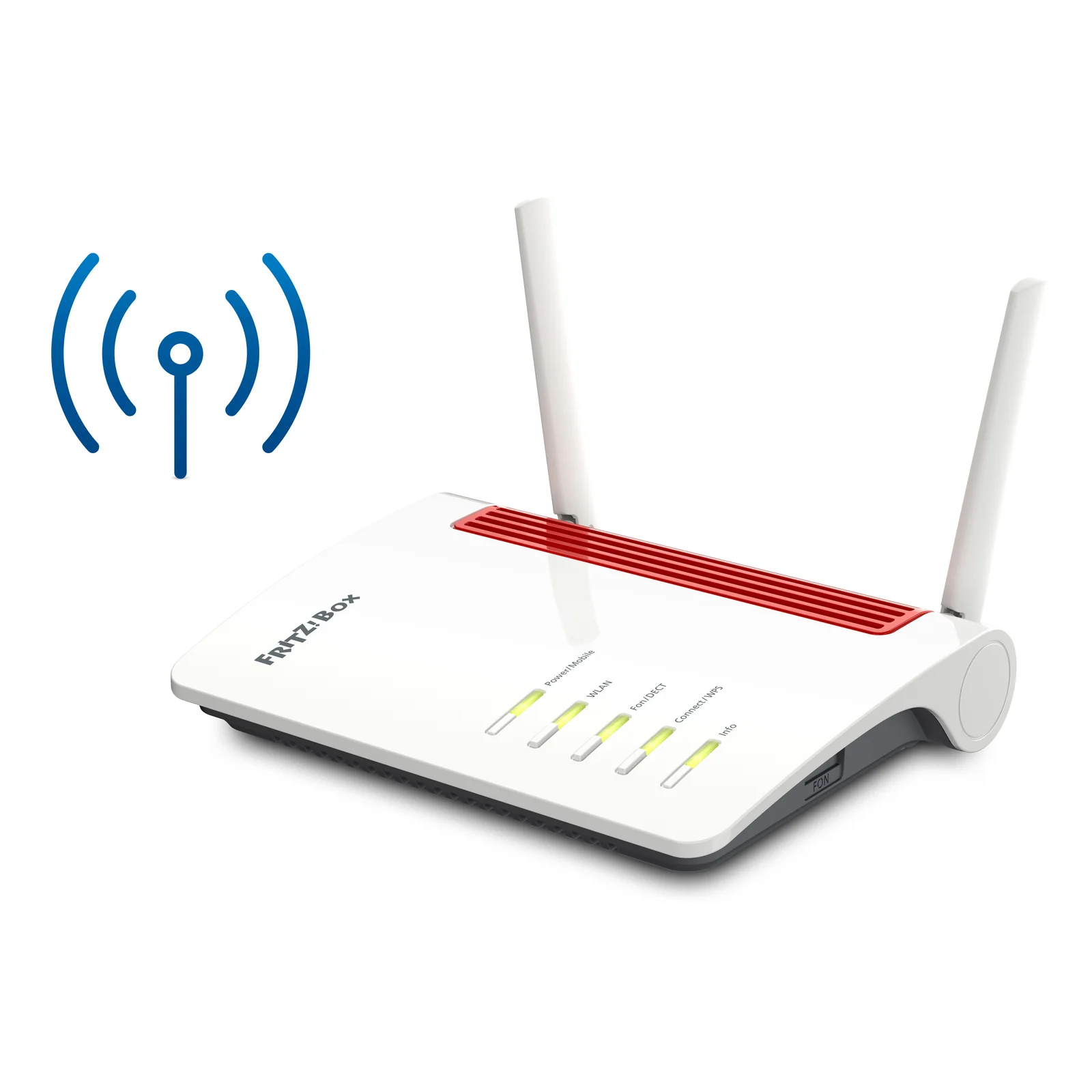 Box FRITZ! 6850 LTE routeur sans fil Gigabit Ethernet Bi-bande (2,4 GHz / 5 GHz) 4G Blanc