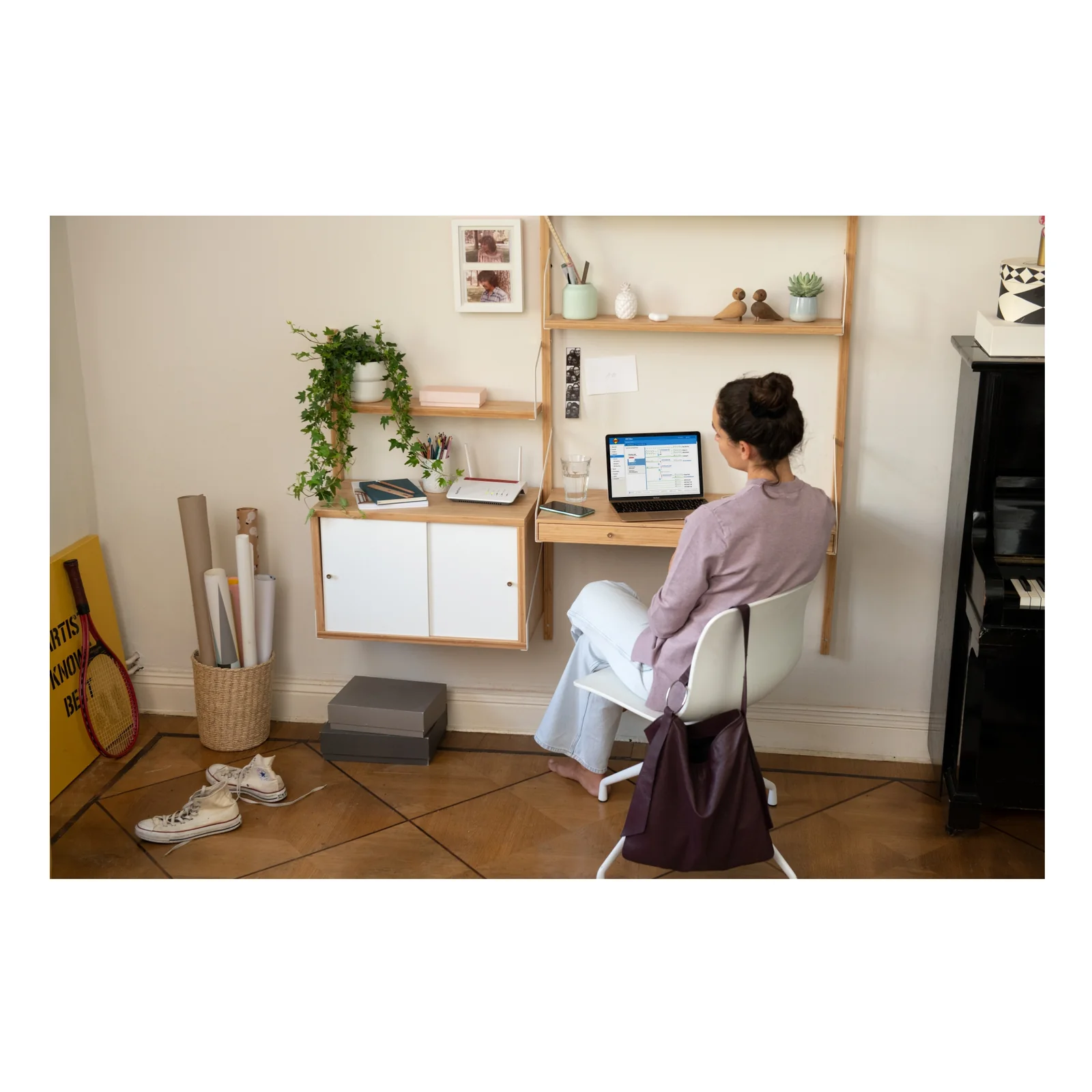 Box FRITZ! 6850 LTE routeur sans fil Gigabit Ethernet Bi-bande (2,4 GHz / 5 GHz) 4G Blanc