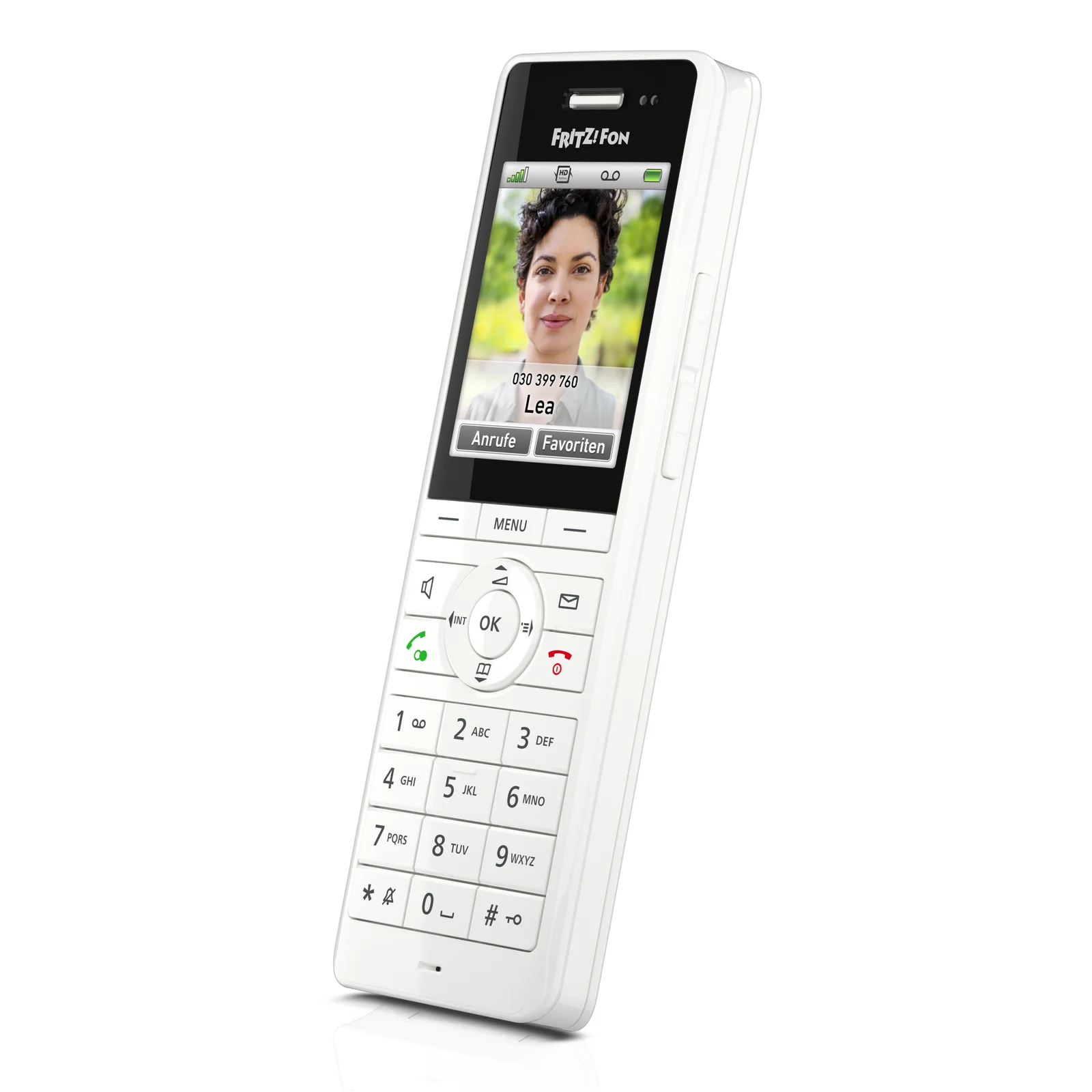 Fon FRITZ! X6 Téléphone DECT Identification de l'appelant Blanc