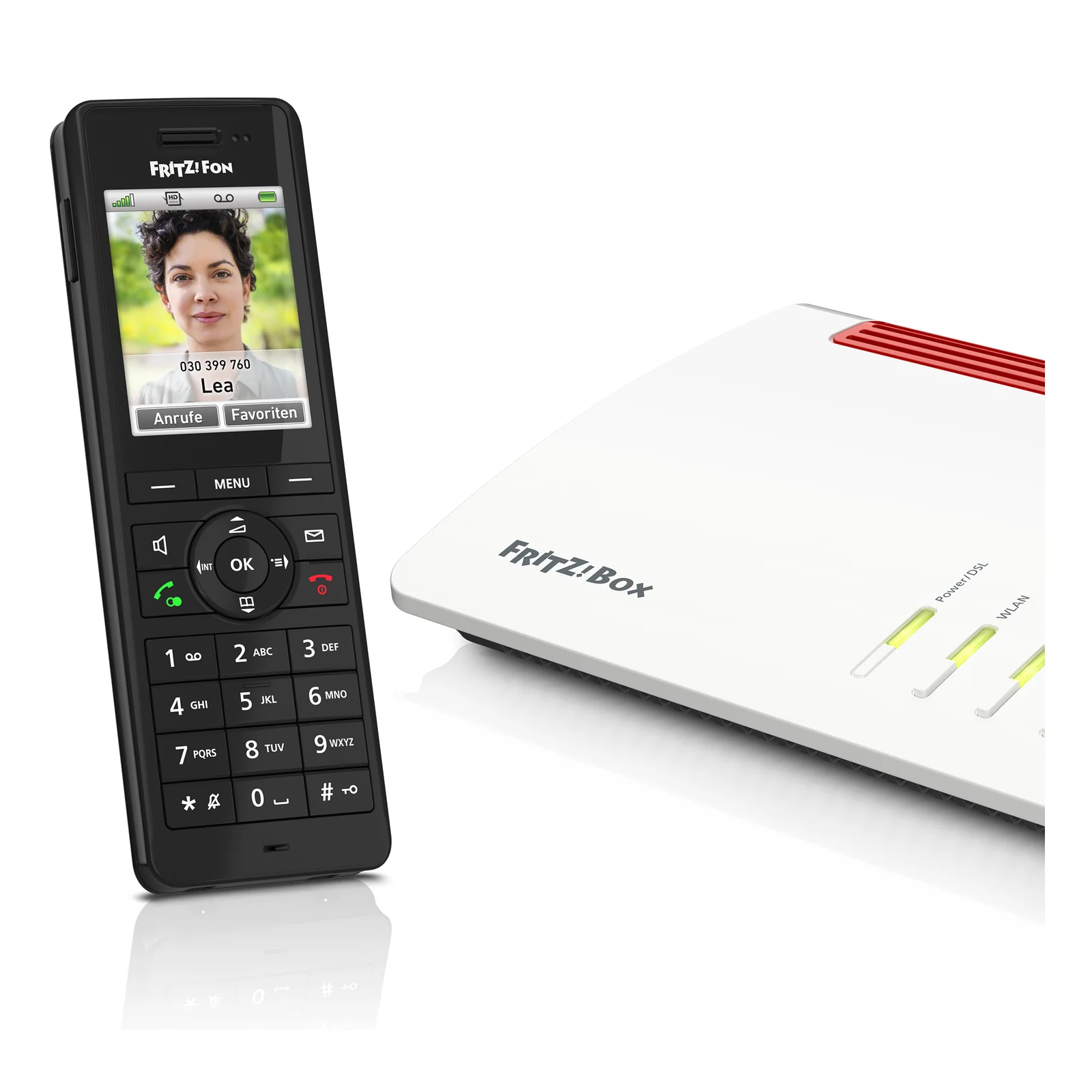 Fon FRITZ! X6 Téléphone DECT Noir