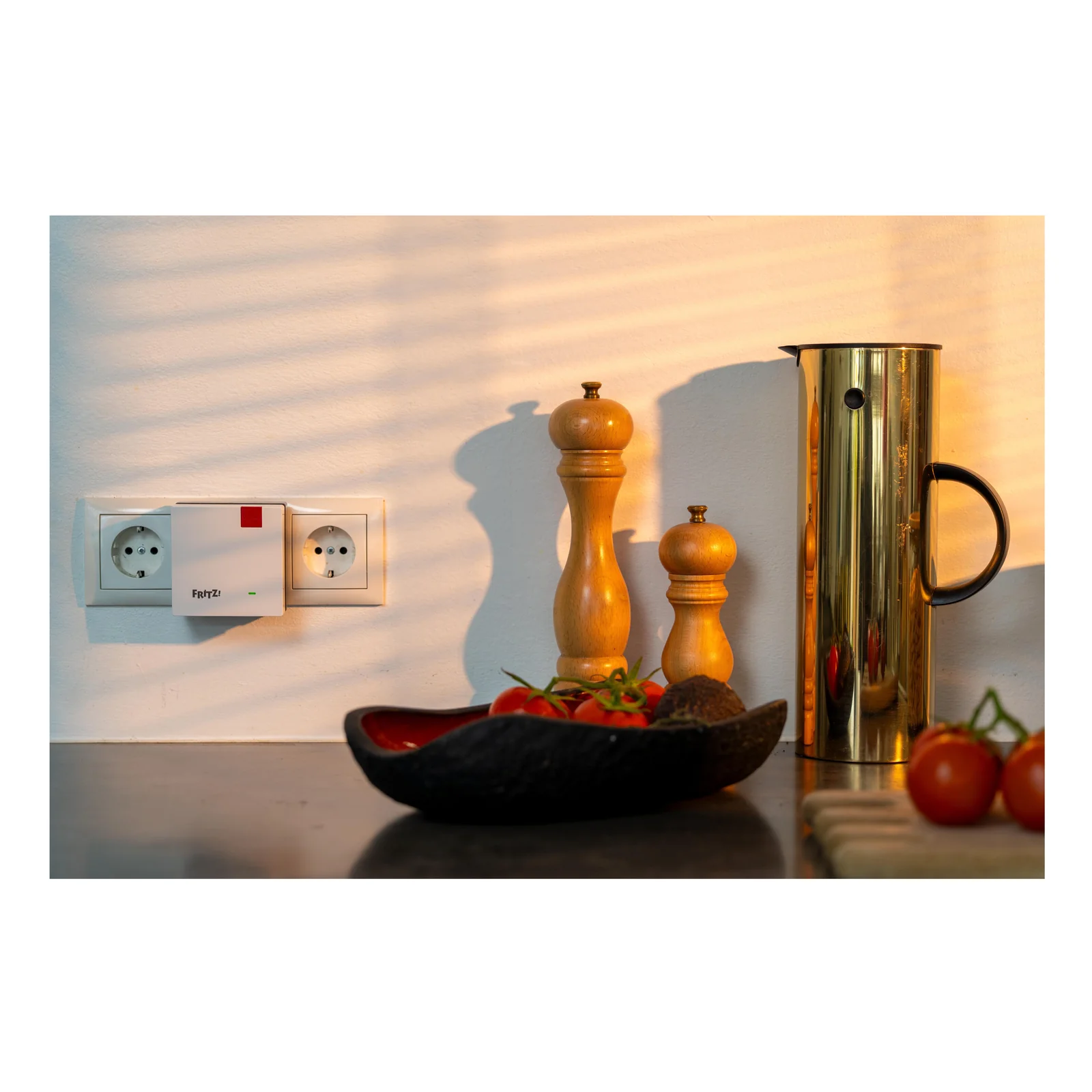 Mesh Set 1600 Bi-bande (2,4 GHz / 5 GHz) Wi-Fi 6 (802.11ax) Rouge, Blanc 1 Interne