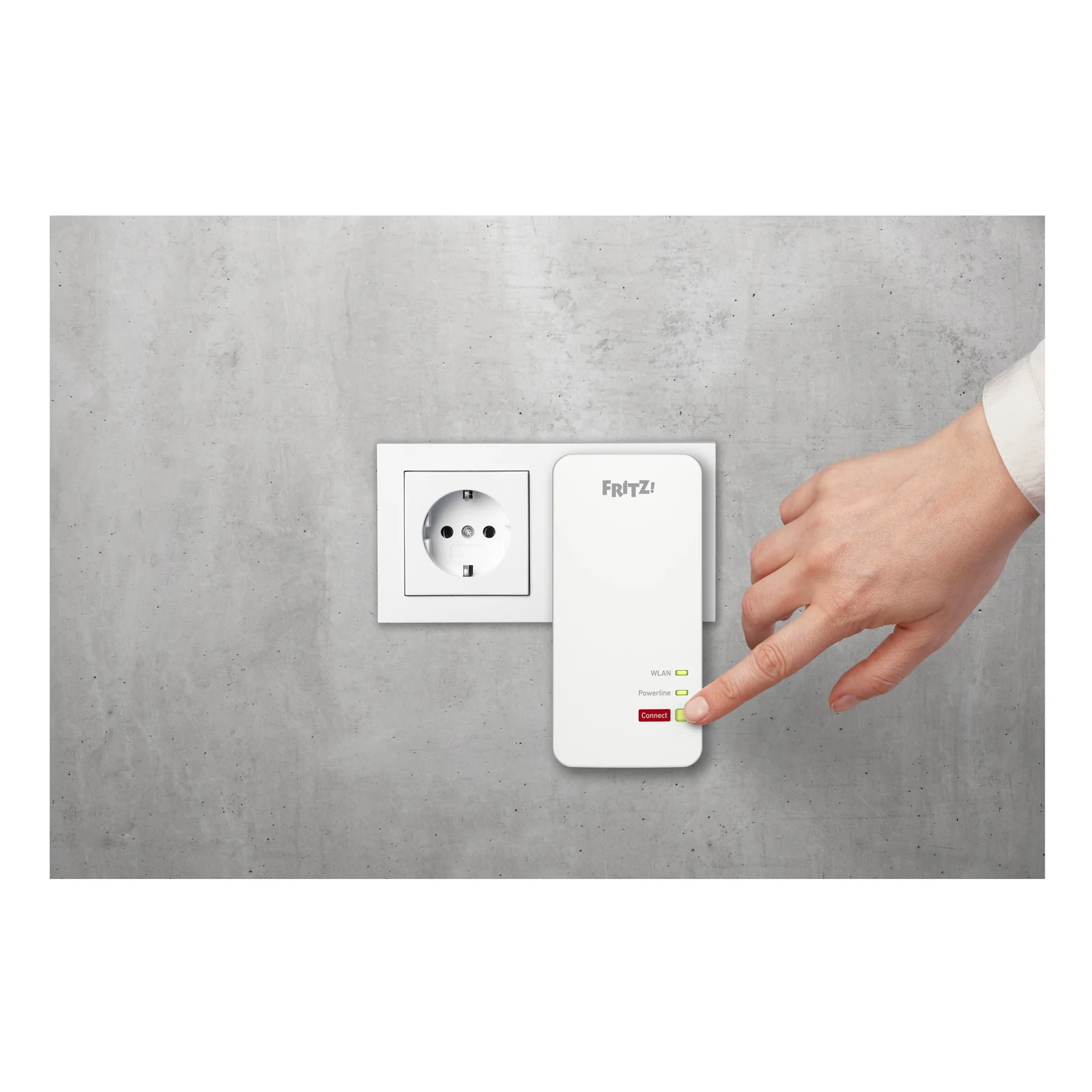 Powerline 1240 AX WLAN Set 1200 Mbit/s Ethernet/LAN Wifi Blanc 2 pièce(s)