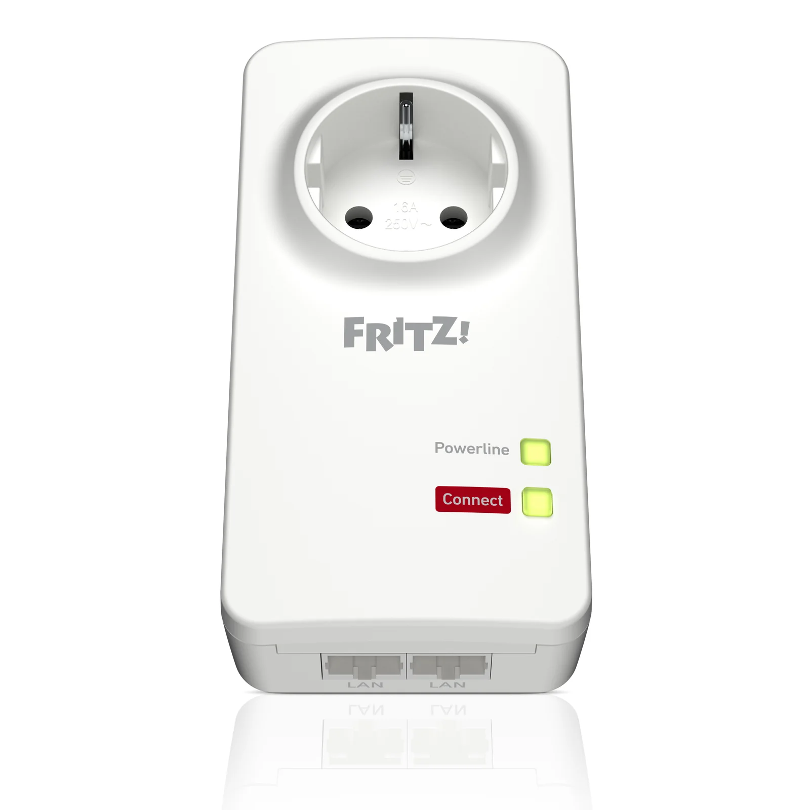 Powerline FRITZ! 1220 1200 Mbit/s Ethernet/LAN Blanc 1 pièce(s)