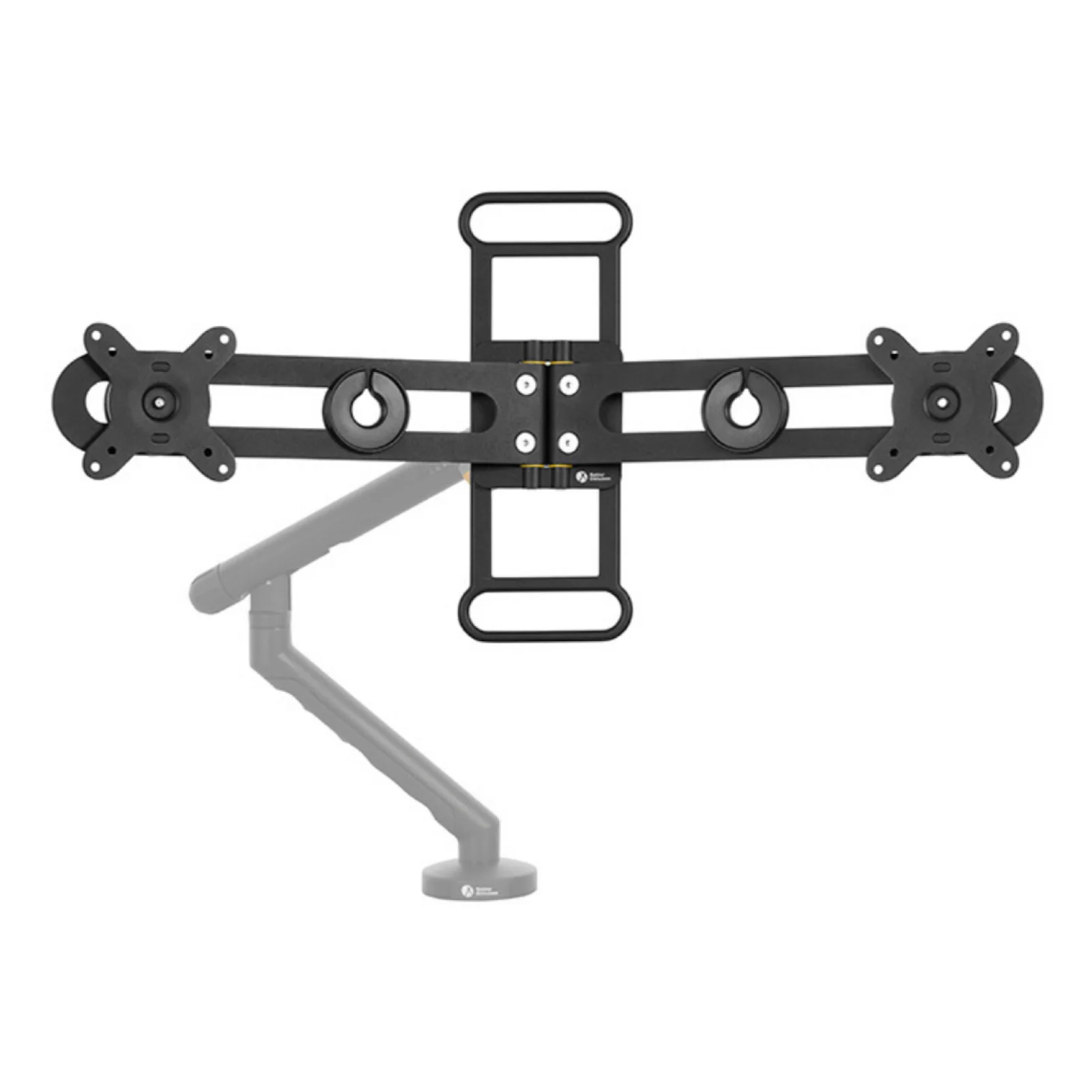 BakkerElkhuizen BE Universal Crossbar 88,9 cm (35") Bureau Noir